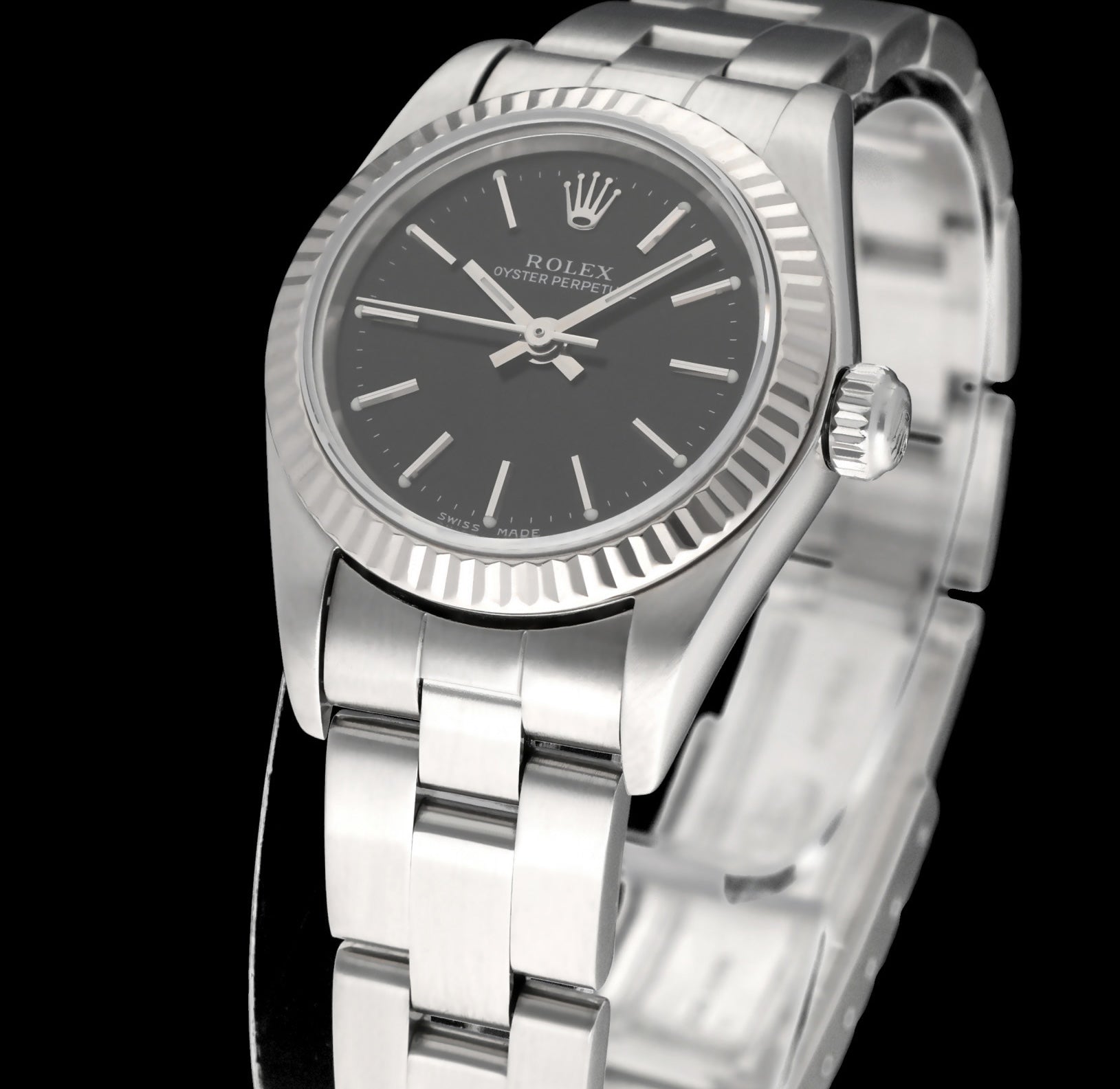 Rolex Oyster Perpetual 76094 - 2005 - Rolex horloge - Rolex kopen - Rolex dames horloge - Trophies Watches