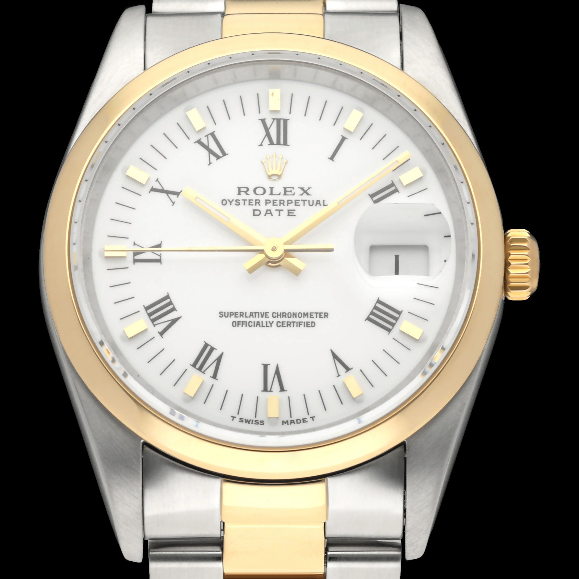 Rolex Oyster Perpetual Date 15203 - 2000 - Rolex horloge - Rolex kopen - Rolex heren horloge - Trophies Watches
