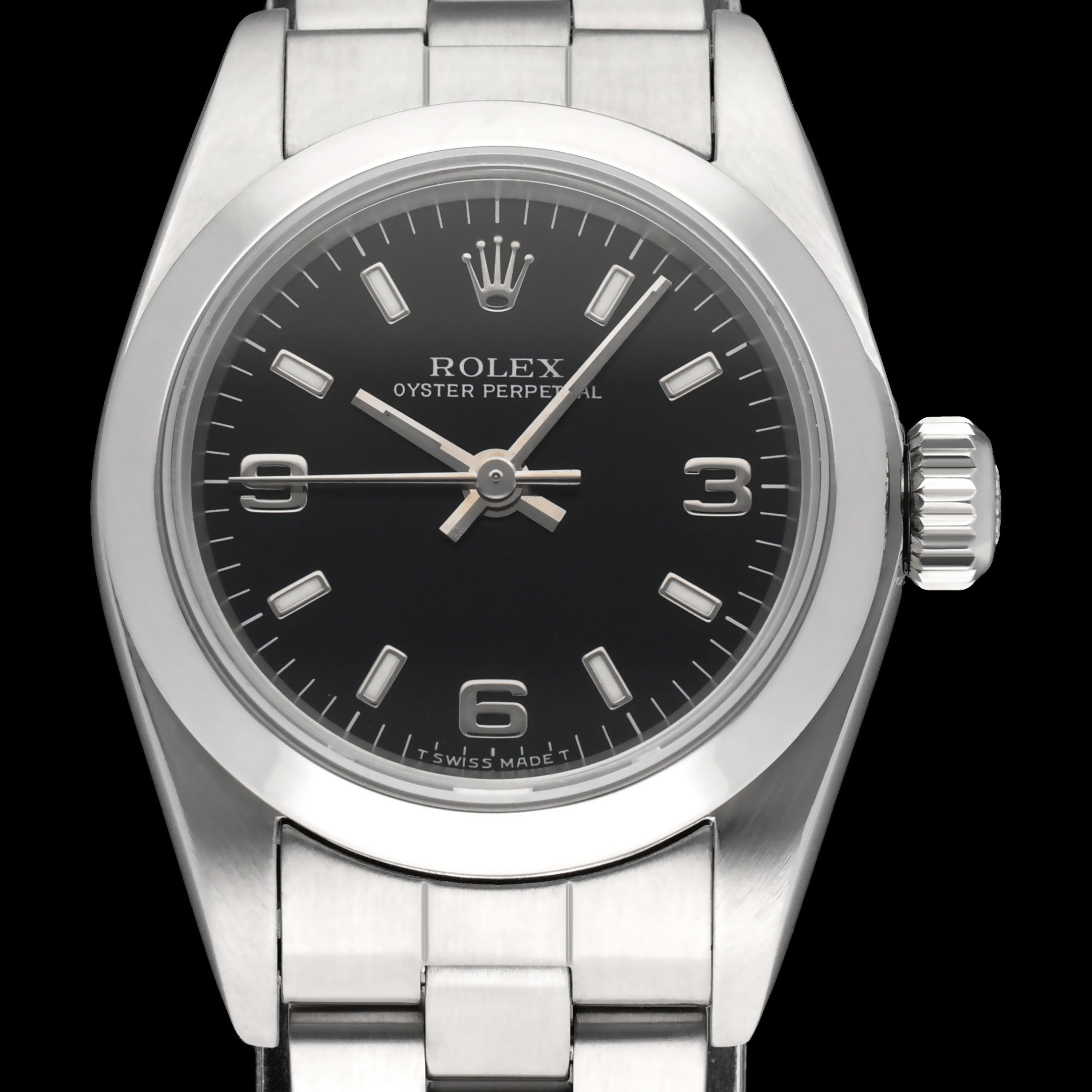 Rolex Oyster Perpetual 67180 - 1995 - Rolex horloge - Rolex kopen - Rolex dames horloge - Trophies Watches