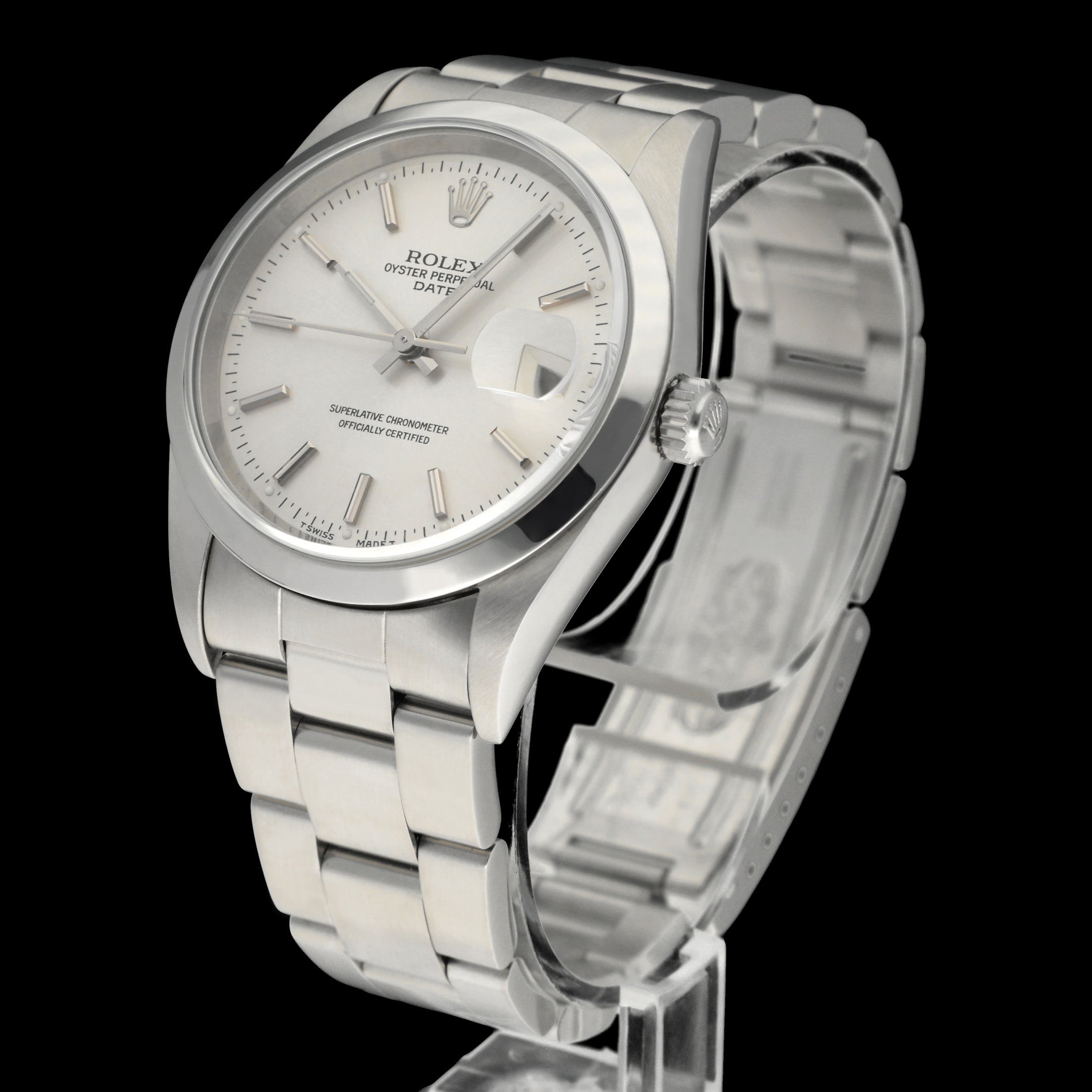 Rolex Oyster Perpetual Date 15200 - 1999 - Rolex horloge - Rolex kopen - Rolex heren horloge - Trophies Watches