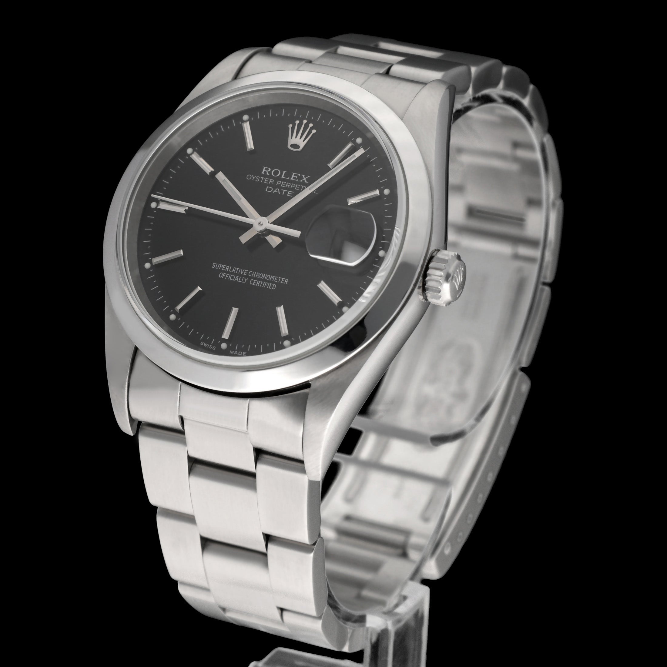 Rolex Oyster Perpetual Date 15200 - 2000 - Rolex horloge - Rolex kopen - Rolex heren horloge - Trophies Watches