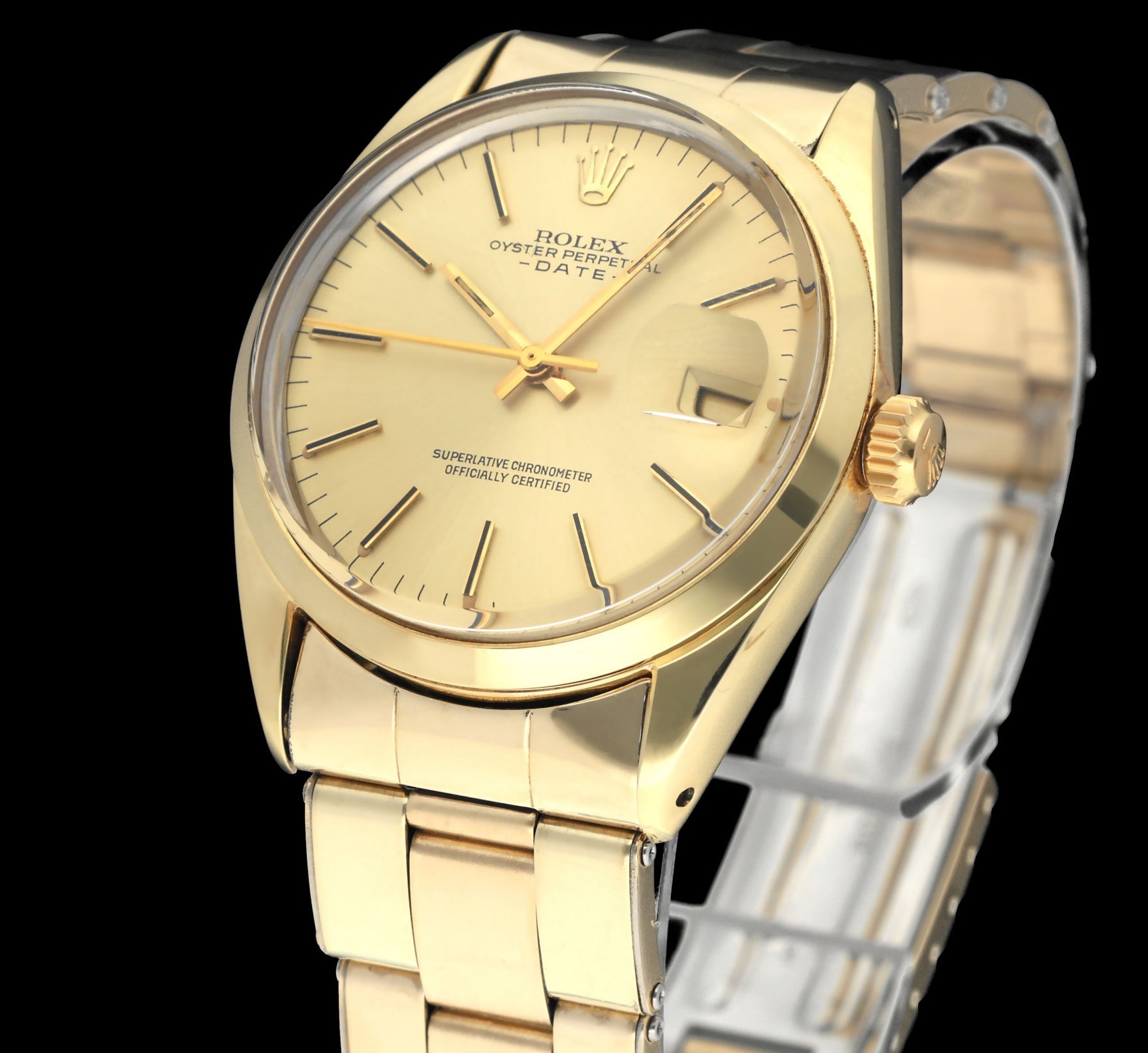 Rolex Oyster Perpetual Date 1550 - 1973 - Rolex horloge - Rolex kopen - Rolex heren horloge - Trophies Watches