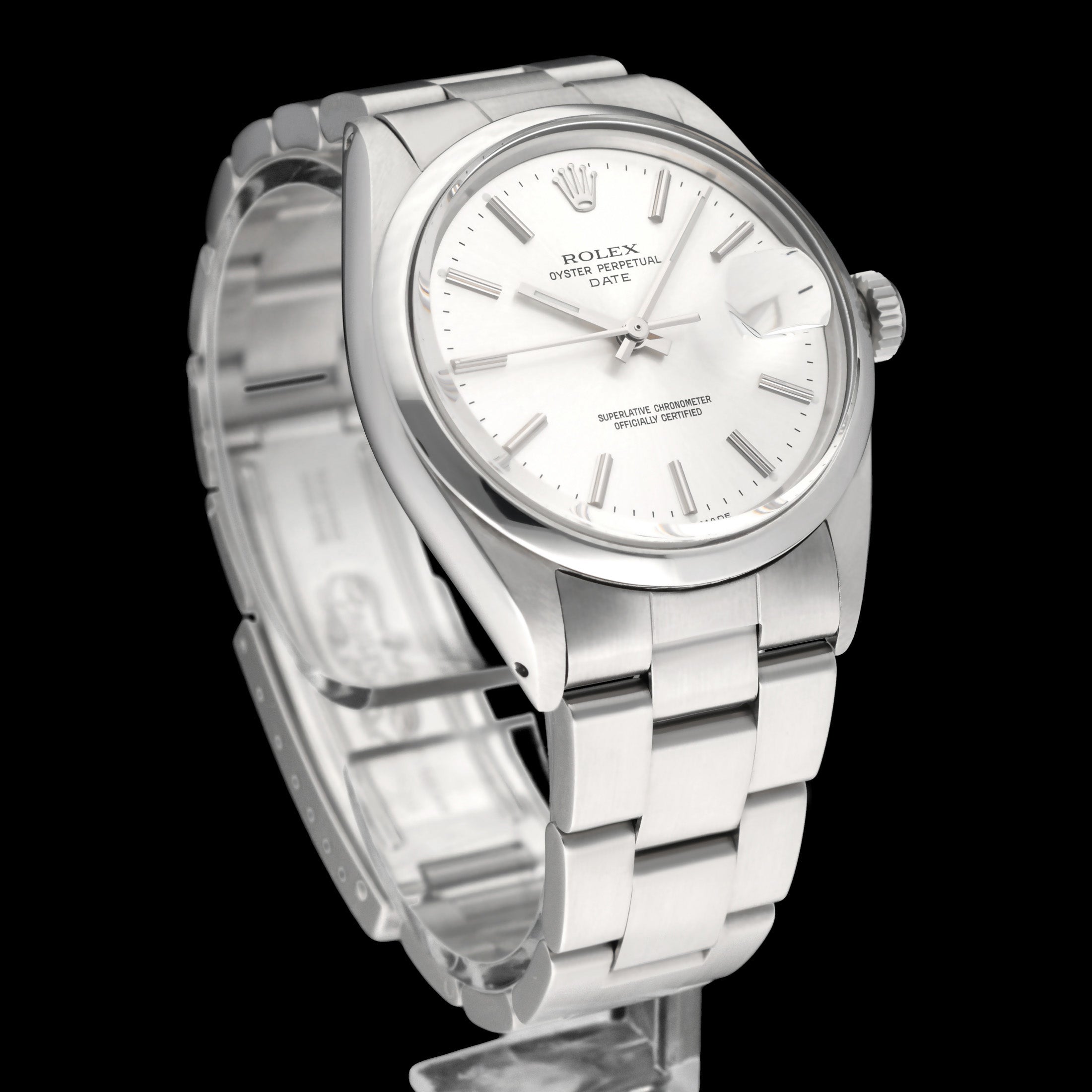 Rolex Oyster Perpetual Date 1500 - 1970 - Rolex horloge - Rolex kopen - Rolex heren horloge - Trophies Watches