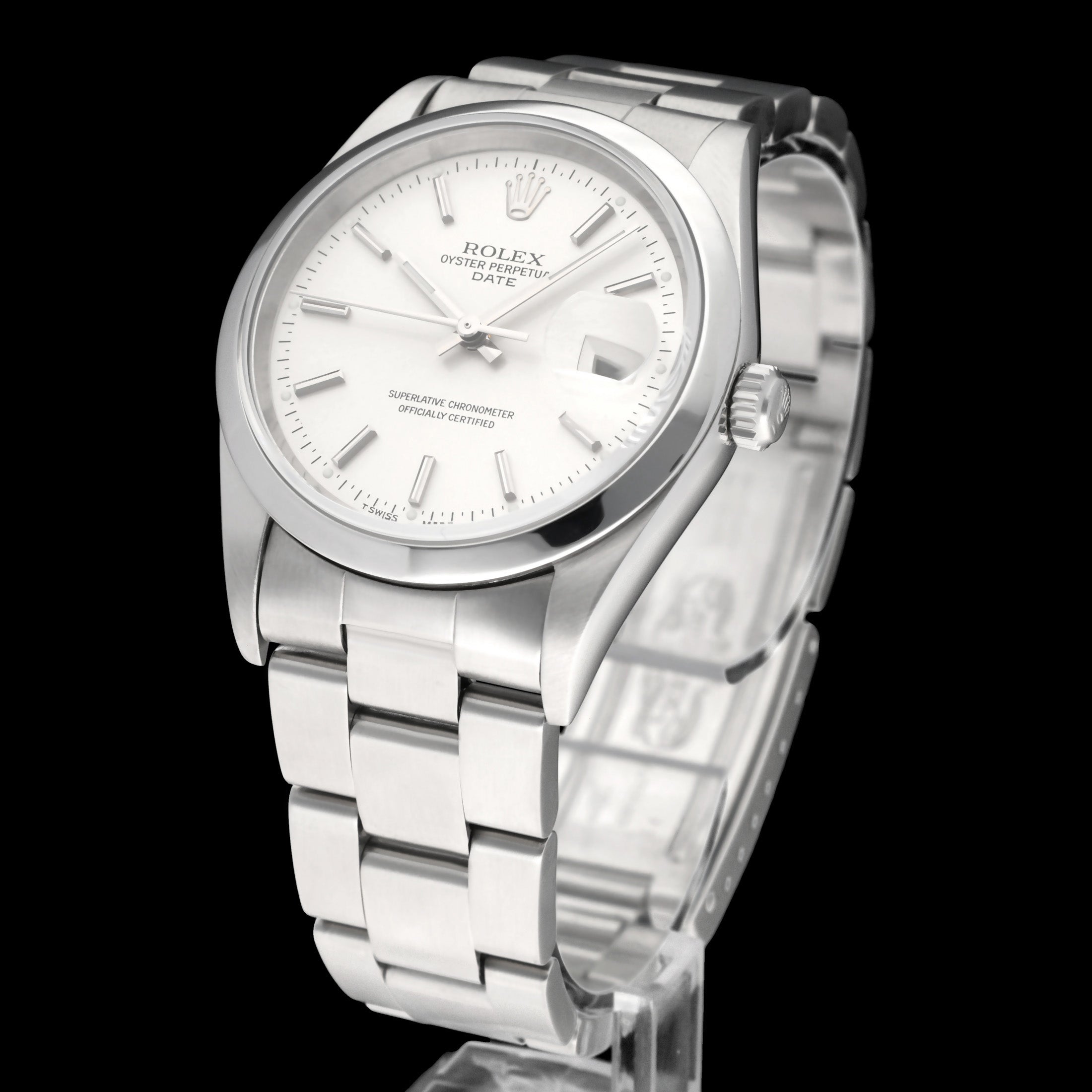 Rolex Oyster Perpetual Date 15200 - 2002 - Rolex horloge - Rolex kopen - Rolex heren horloge - Trophies Watches