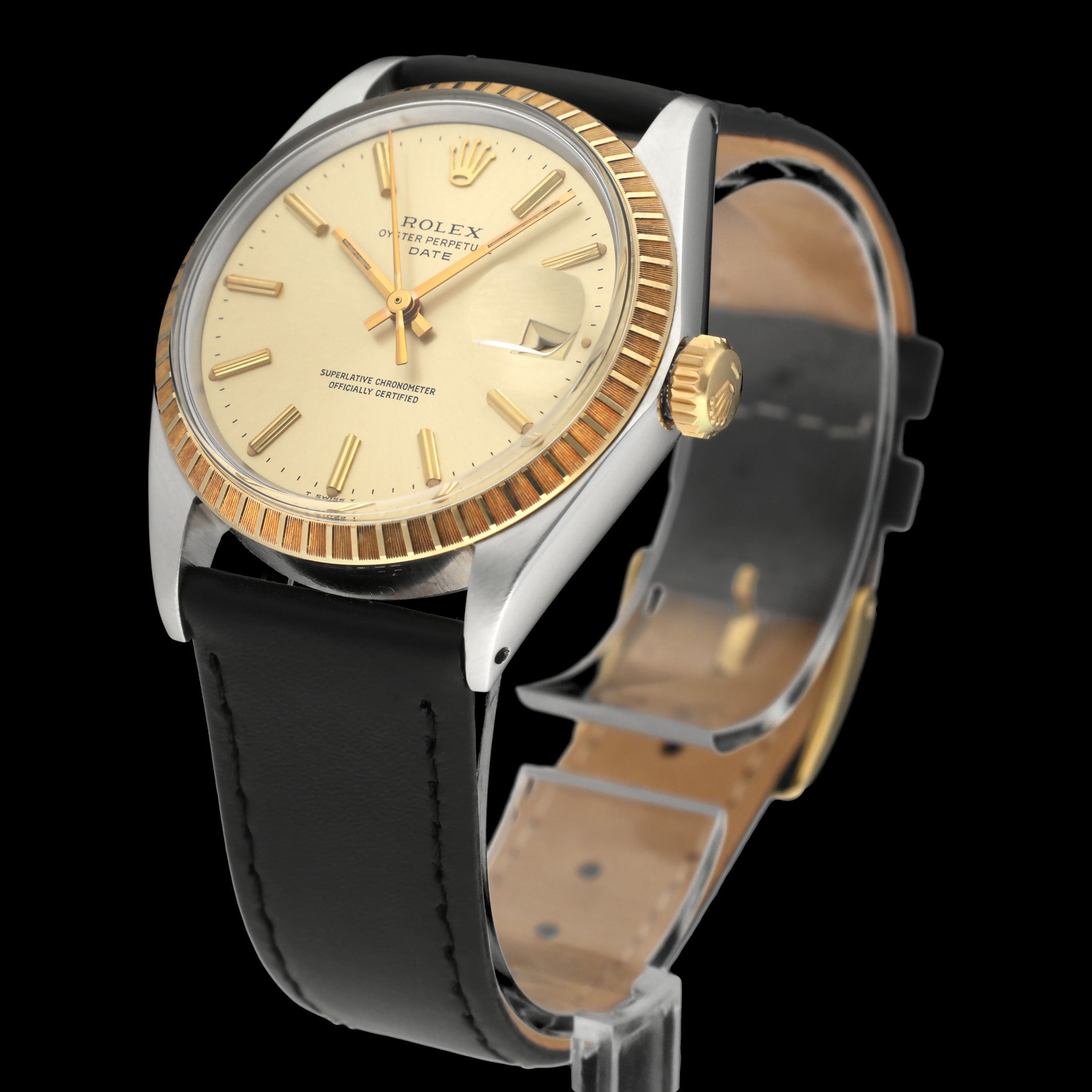 Rolex Oyster Perpetual Date 1505 - 1969 - Rolex horloge - Rolex kopen - Rolex heren horloge - Trophies Watches