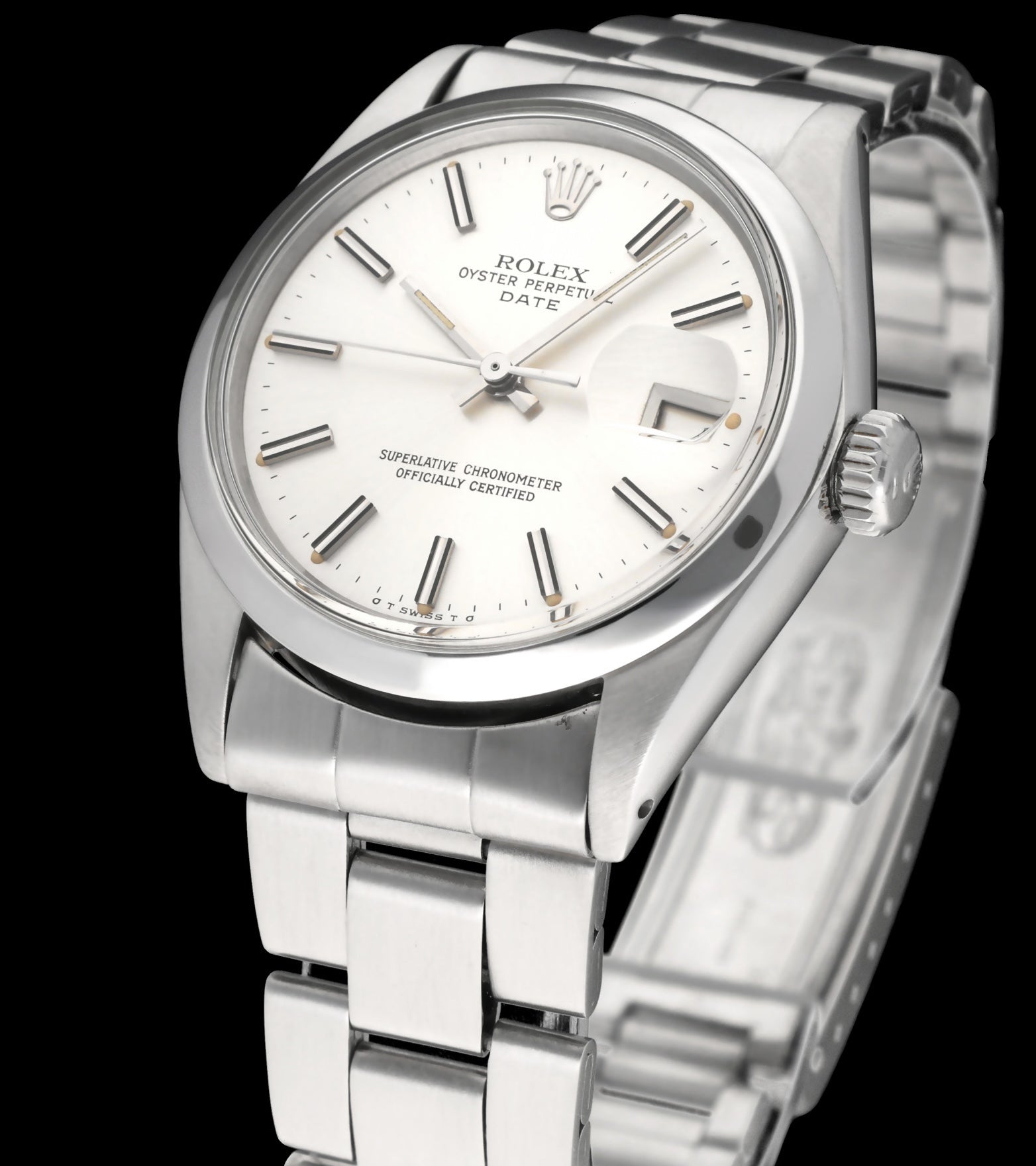 Rolex Oyster Perpetual Date 1500 - 1972 - Sigma Dial - Rolex horloge - Rolex kopen - Rolex heren horloge - Trophies Watches