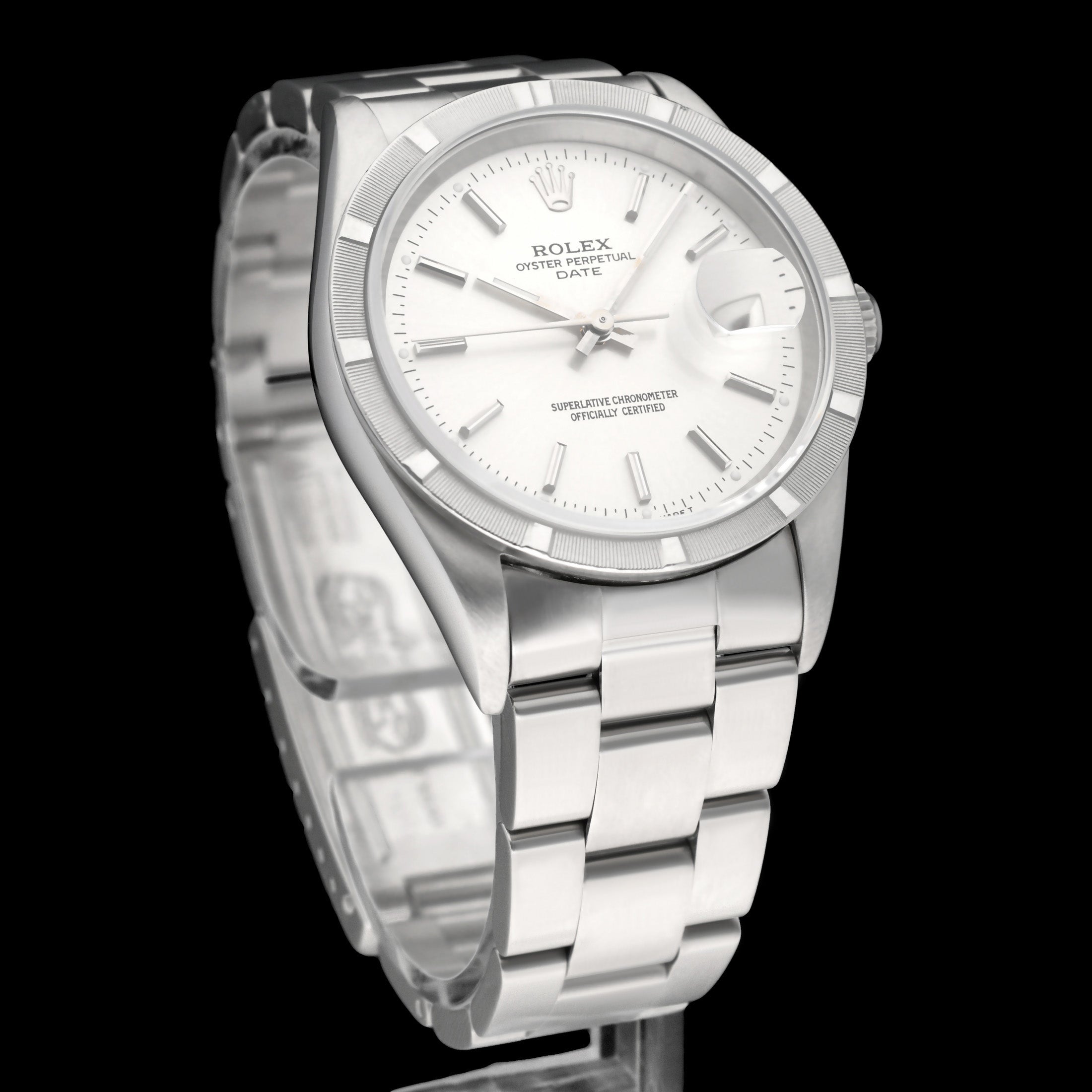 Rolex Oyster Perpetual Date 15210 - 1998 - Rolex horloge - Rolex kopen - Rolex heren horloge - Trophies Watches