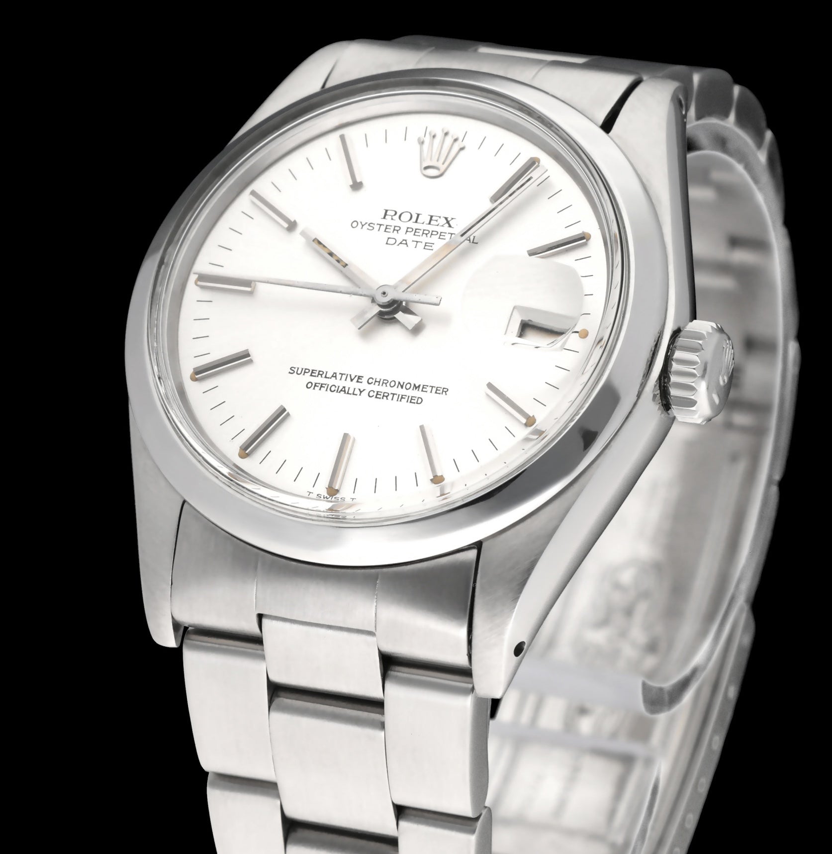 Rolex Oyster Perpetual Date 1500 - 1974 - Rolex horloge - Rolex kopen - Rolex heren horloge - Trophies Watches