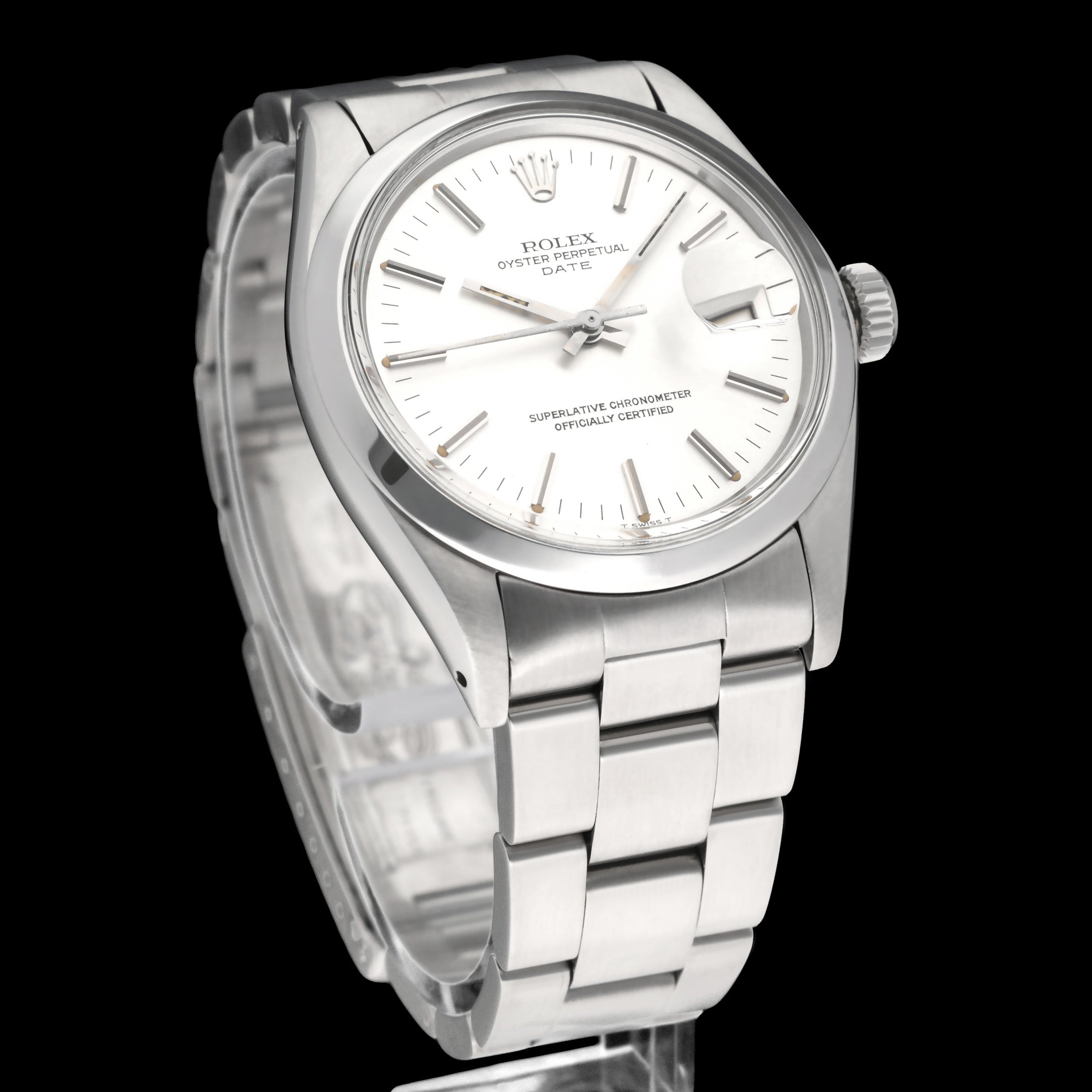 Rolex Oyster Perpetual Date 1500 - 1974 - Rolex horloge - Rolex kopen - Rolex heren horloge - Trophies Watches