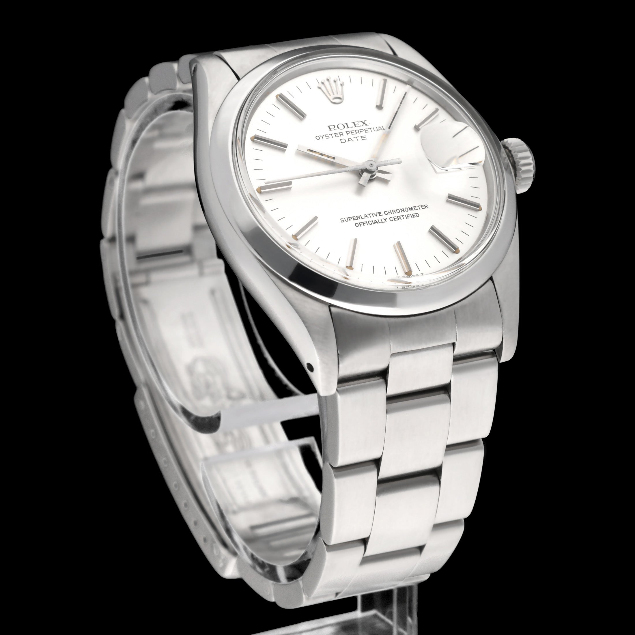 Rolex Oyster Perpetual Date 1500 - 1974 - Rolex horloge - Rolex kopen - Rolex heren horloge - Trophies Watches