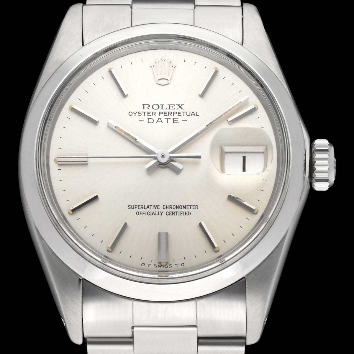 Rolex Oyster Perpetual Date 1500 - 1972 - Sigma Dial - Rolex horloge - Rolex kopen - Rolex heren horloge - Trophies Watches