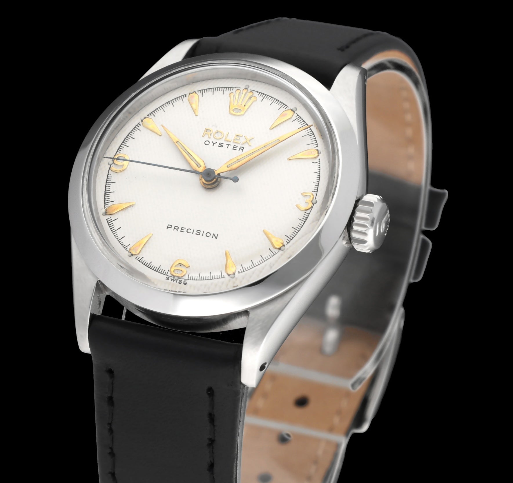 Rolex Oyster Precision 6444 - 1958 - Rolex horloge - Rolex kopen - Rolex heren horloge - Trophies Watches