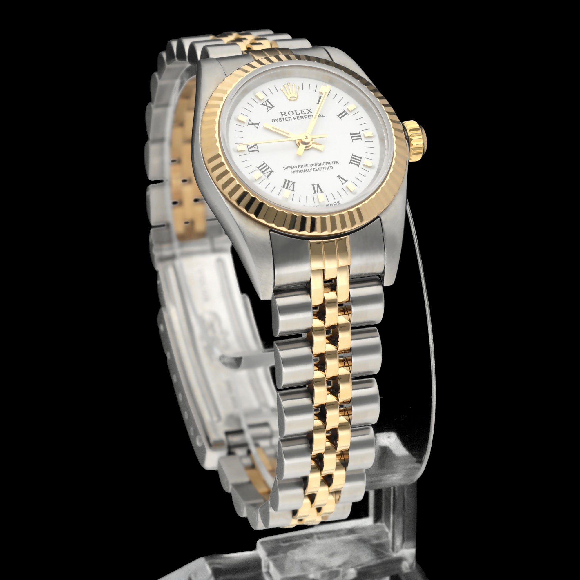 Rolex Oyster Perpetual 76193 - 2001 - Rolex horloge - Rolex kopen - Rolex dames horloge - Trophies Watches