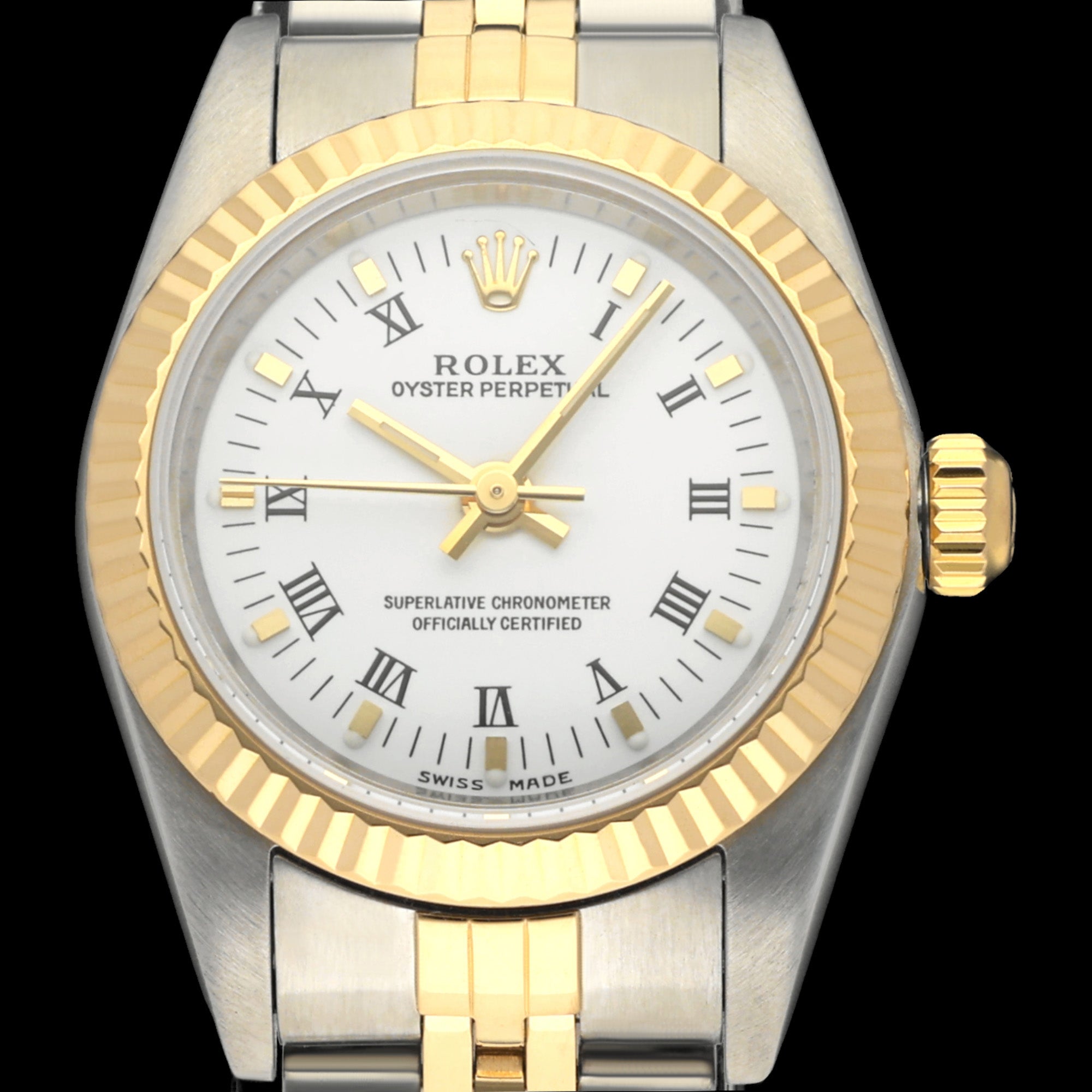 Rolex Oyster Perpetual 76193 - 2001 - Rolex horloge - Rolex kopen - Rolex dames horloge - Trophies Watches