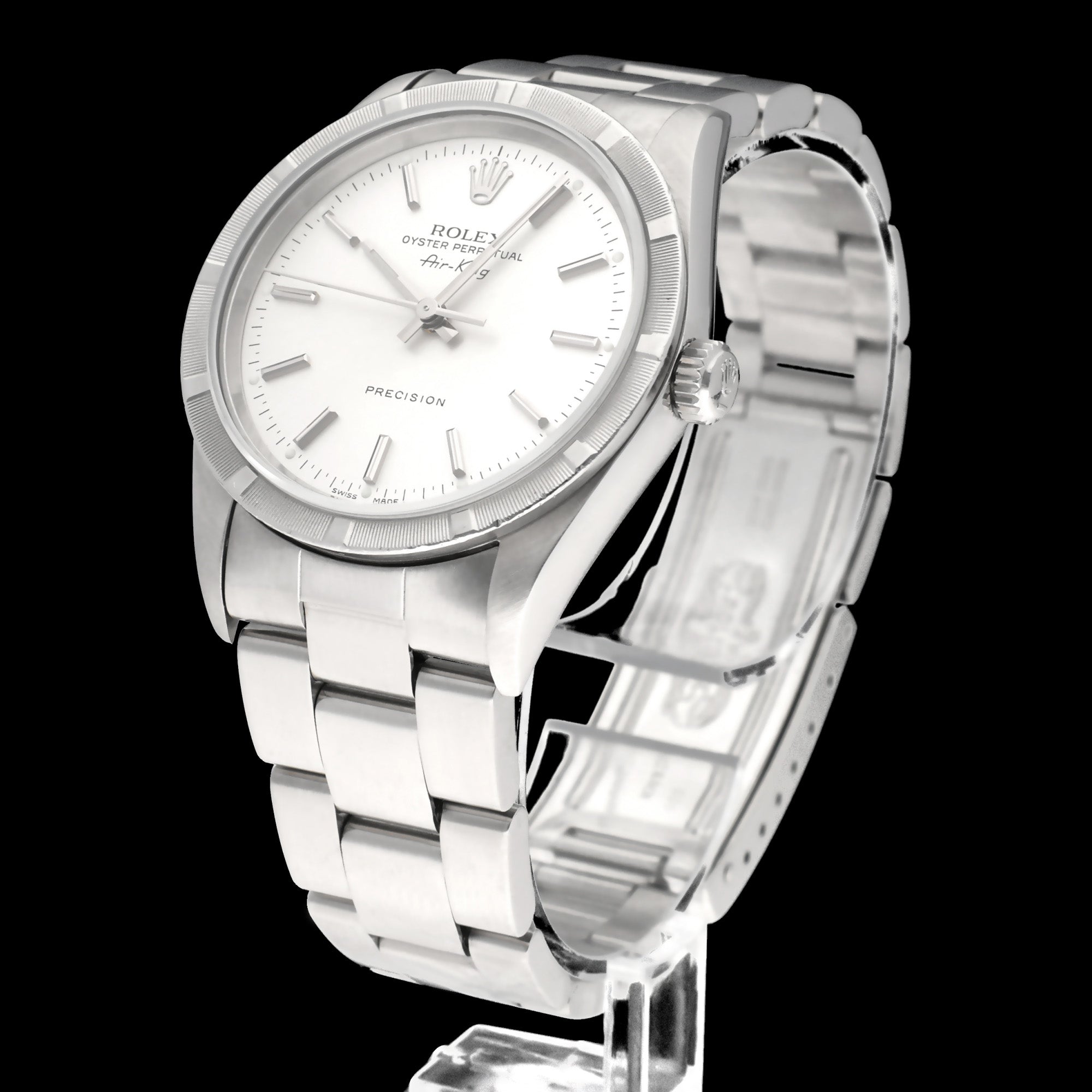 Rolex Air King Precision 14010 - 1996 - Rolex horloge - Rolex kopen - Rolex heren horloge - Trophies Watches
