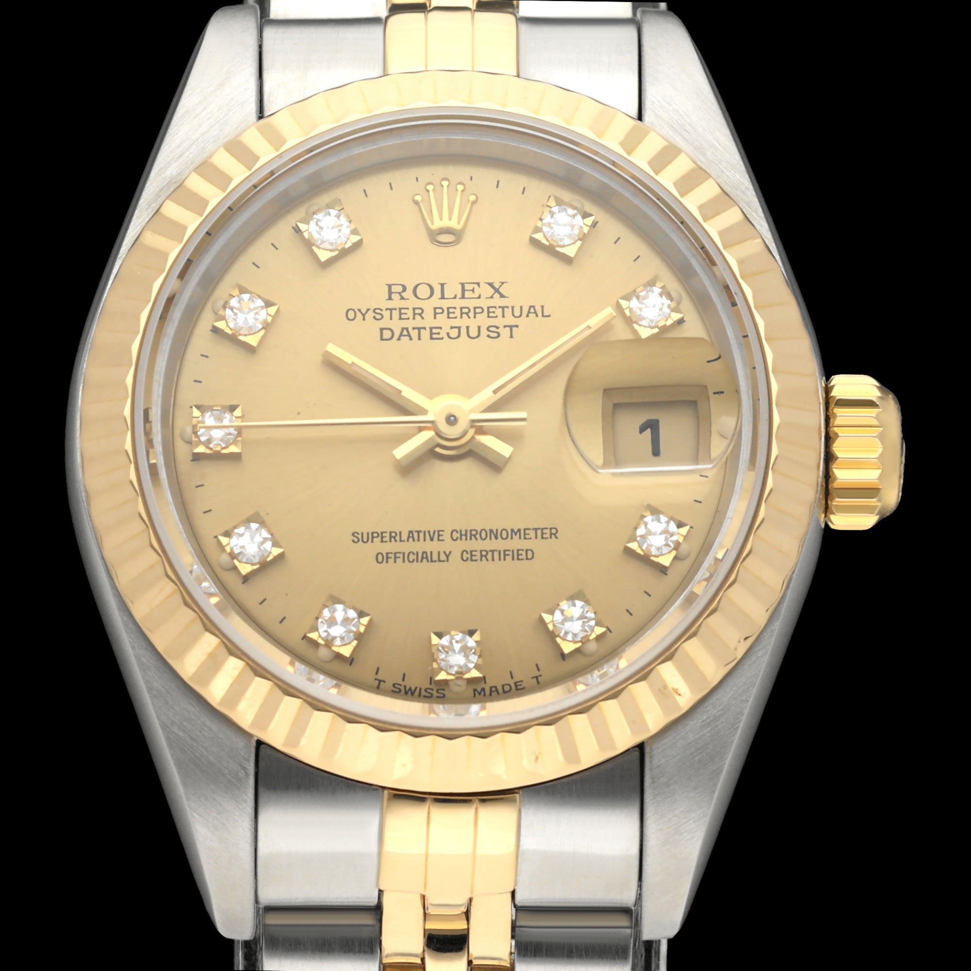 Rolex Lady-Datejust 69173G - 1994 - Rolex horloge - Rolex kopen - Rolex dames horloge - Trophies Watches