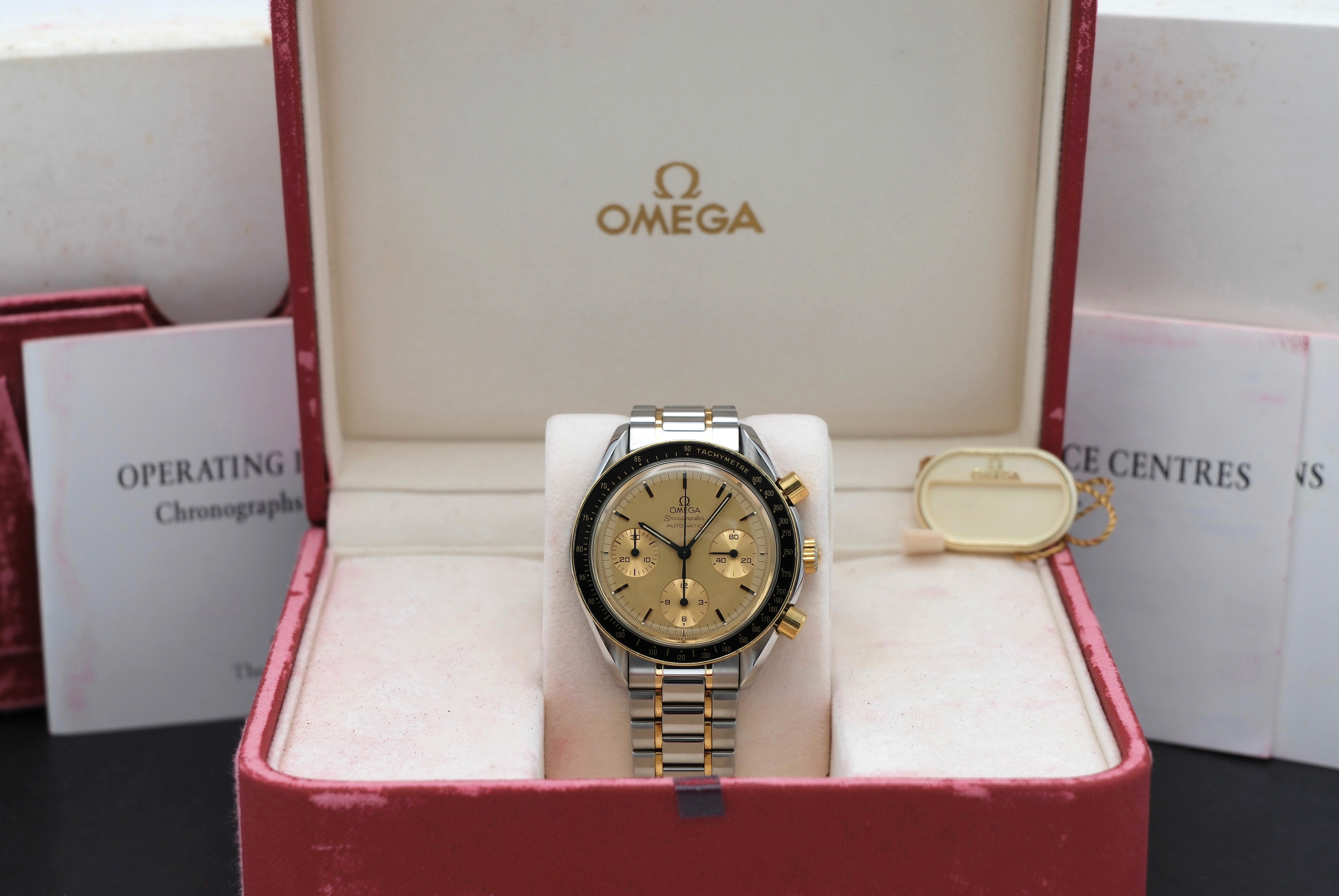 Omega Speedmaster Reduced 3310.10 - 1989 - Omega horloge - Omega kopen - Omega heren horloge - Trophies Watches