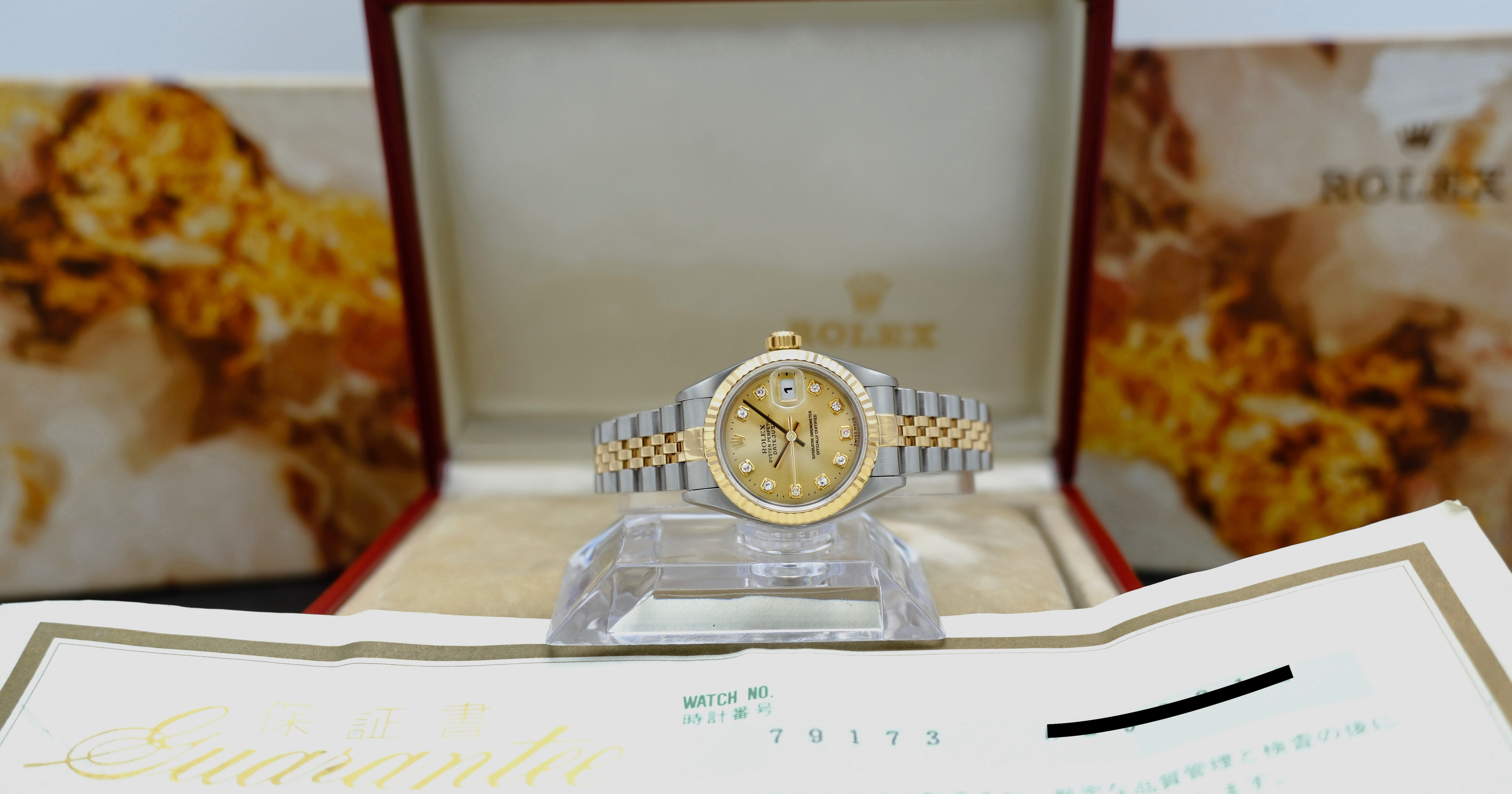 Rolex Lady-Datejust 79173G - 1999 - Rolex horloge - Rolex kopen - Rolex dames horloge - Trophies Watches
