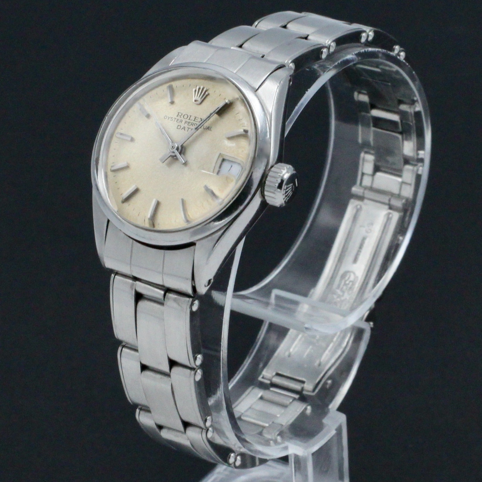Rolex Oyster Perpetual Lady Date 6516 - 1970 - Rolex horloge - Rolex kopen - Rolex dames horloge - Trophies Watches