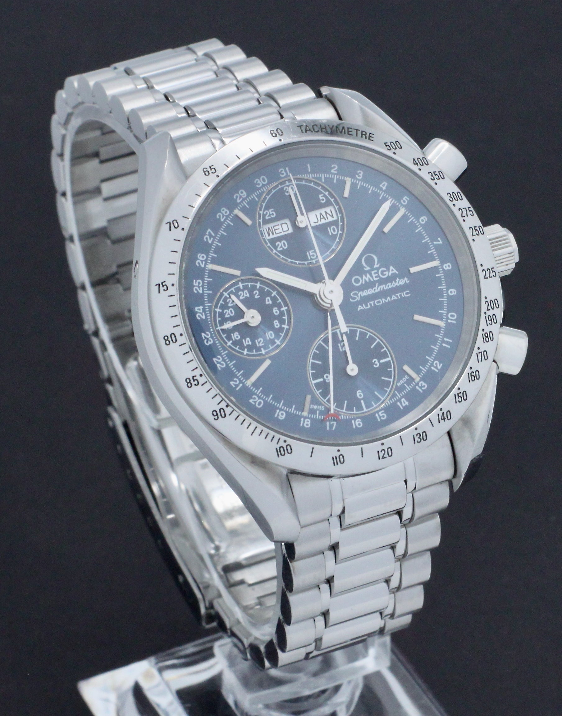 Omega Speedmaster Day Date 3521.80.00 - 1997 - Omega horloge - Omega kopen - Omega heren horloge - Trophies Watches