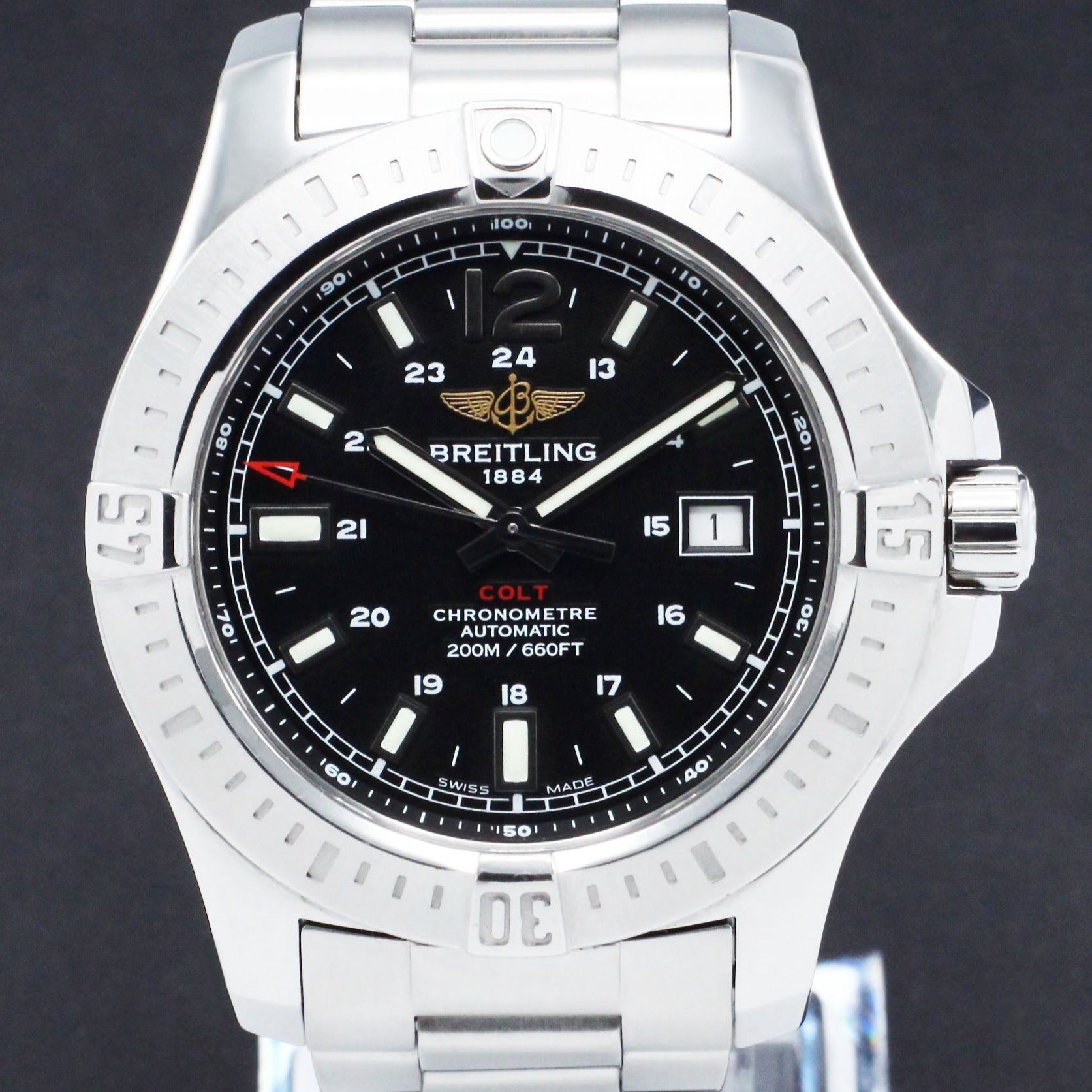 Breitling Colt A17388 - 2017 - Breitling horloge - Breitling kopen - Breitling heren horloge - Trophies Watches