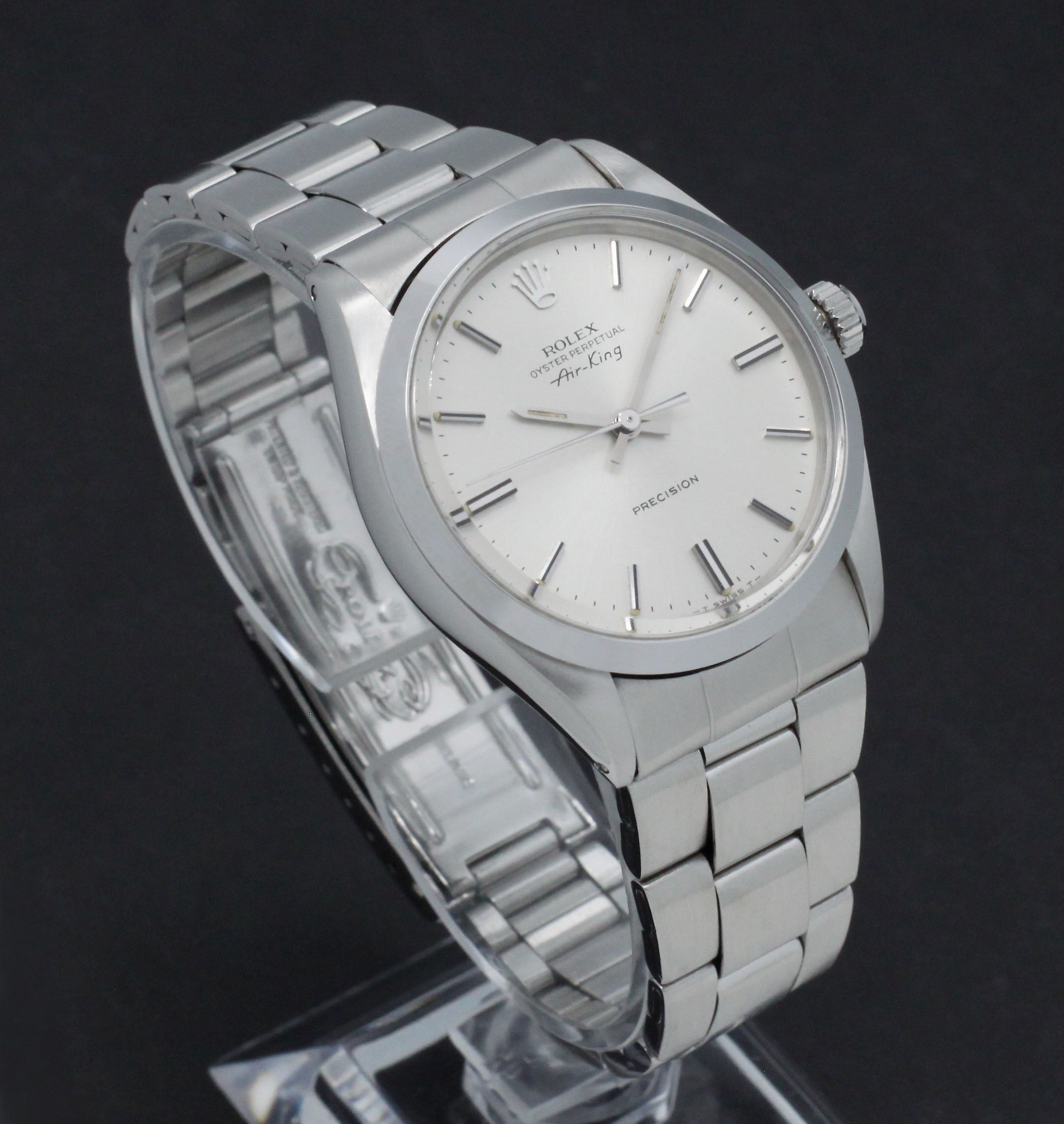 Rolex Air King Precision 5500 - 1971 - Rolex horloge - Rolex kopen - Rolex heren horloge - Trophies Watches