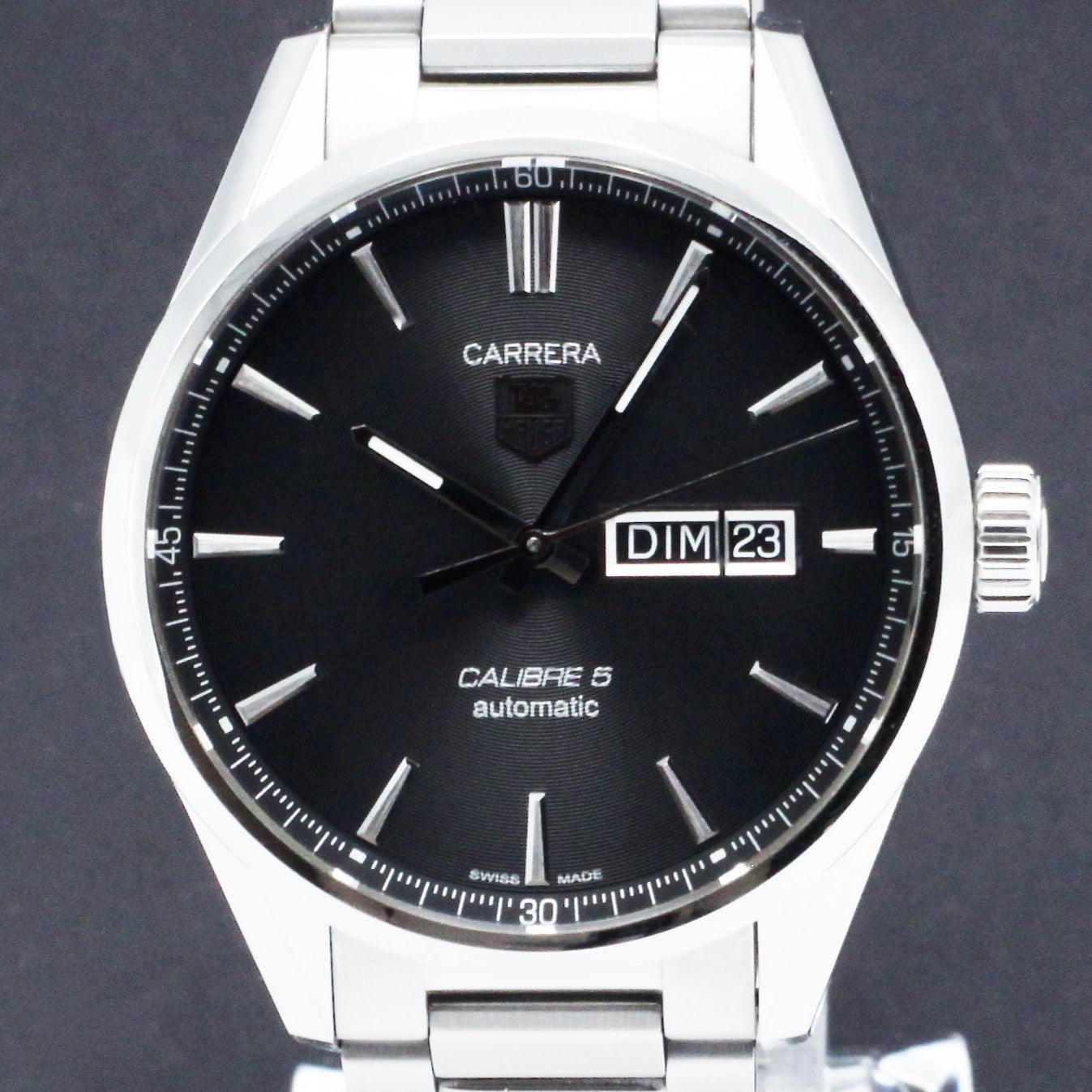 TAG Heuer Carrera Calibre 5 WAR201A.BA0723 - 2020 - TAG Heuer horloge - TAG Heuer kopen - TAG Heuer heren horloge - Trophies Watches