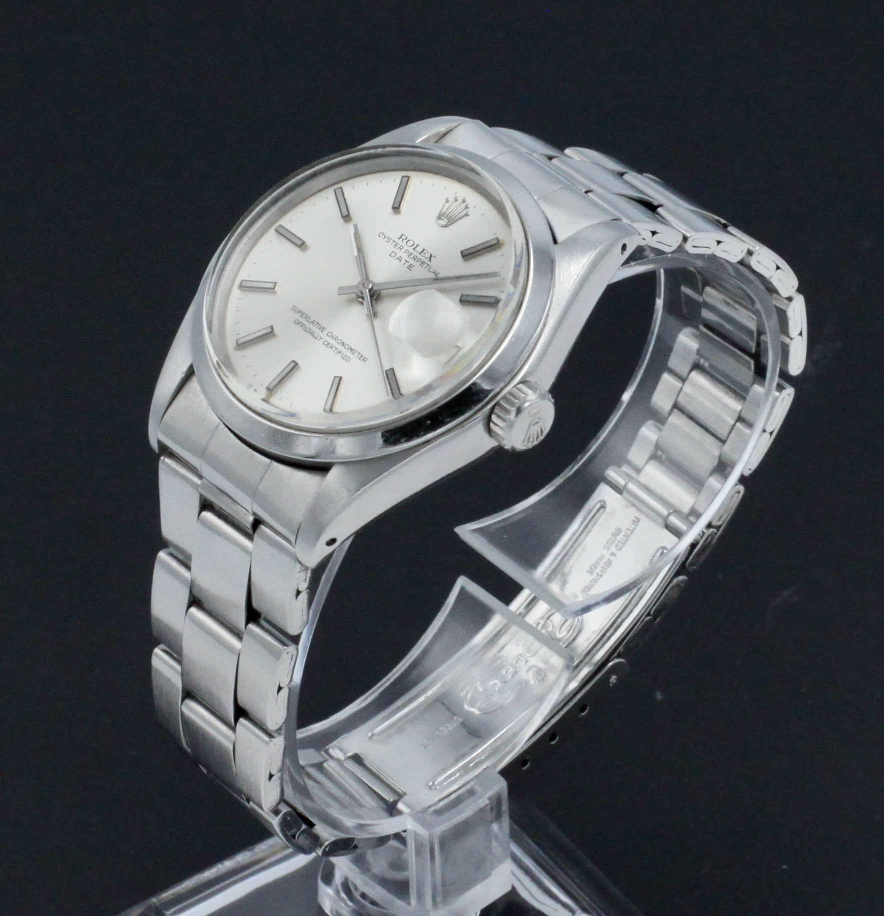 Rolex Oyster Perpetual Date 1500 - 1972 - Sigma Dial - Rolex horloge - Rolex kopen - Rolex heren horloge - Trophies Watches