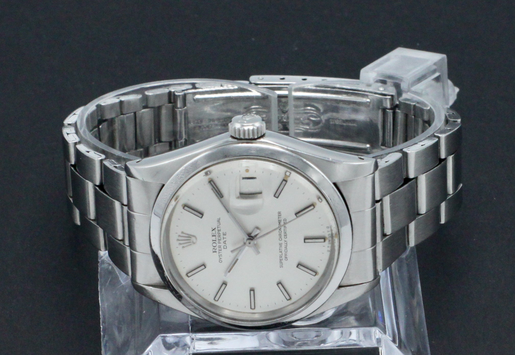 Rolex Oyster Perpetual Date 1500 - 1972 - Sigma Dial - Rolex horloge - Rolex kopen - Rolex heren horloge - Trophies Watches