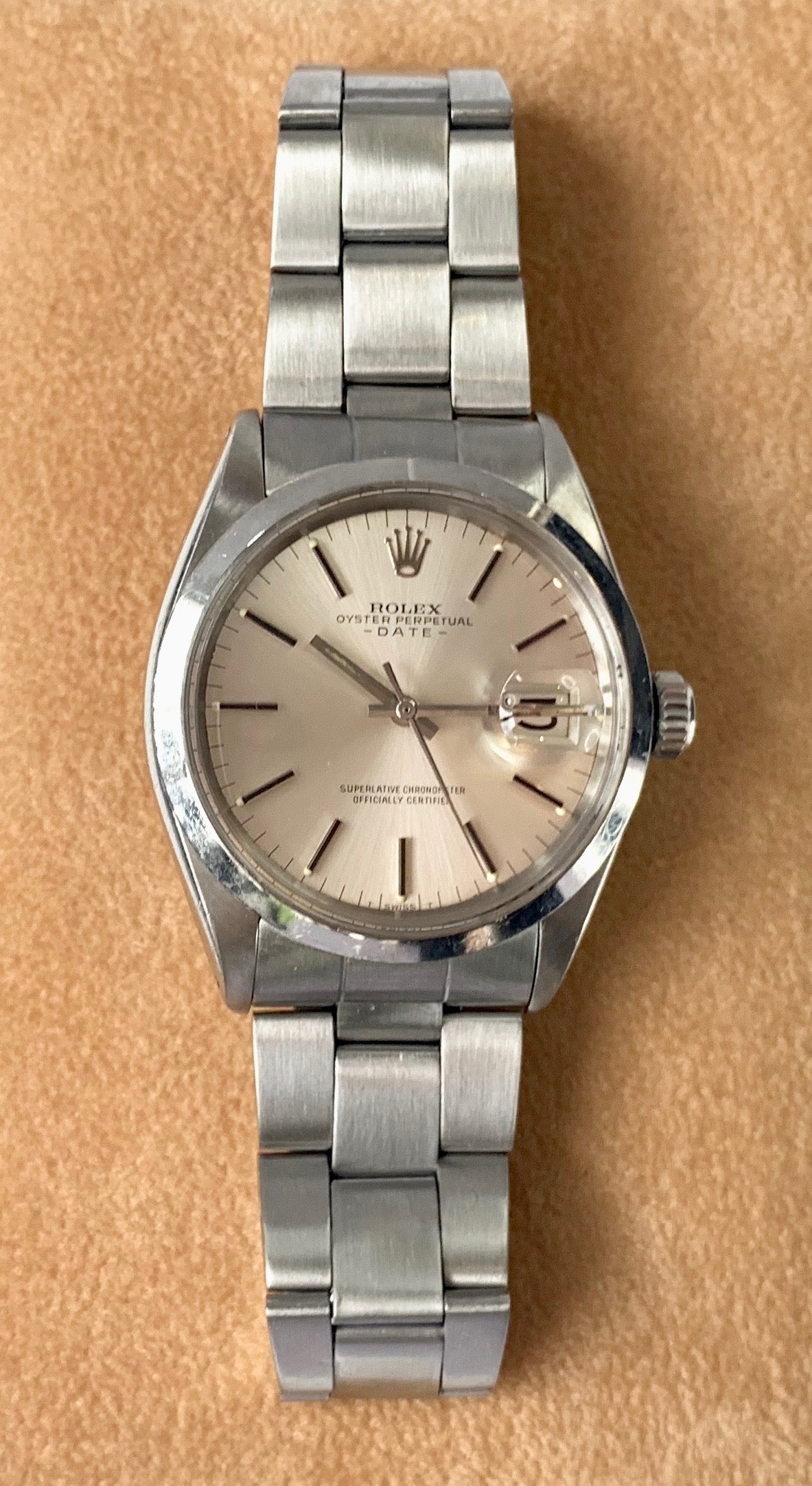 Rolex Oyster Perpetual Date 1500 - 1970 - Rolex horloge - Rolex heren horloge - Trophies Watches