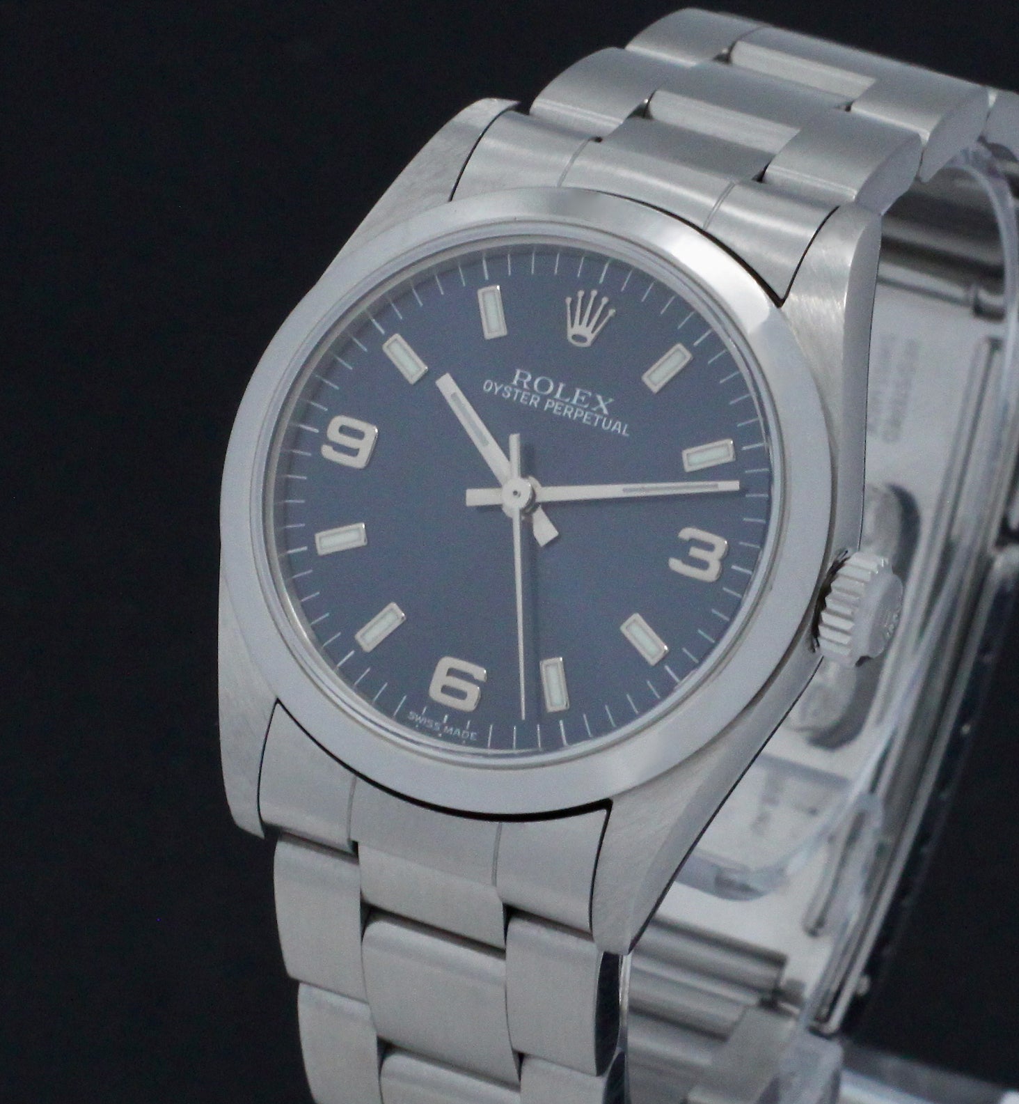 Rolex Oyster Perpetual 77080 - 2002 - Rolex horloge - Rolex kopen - Rolex dames horloge - Trophies Watches