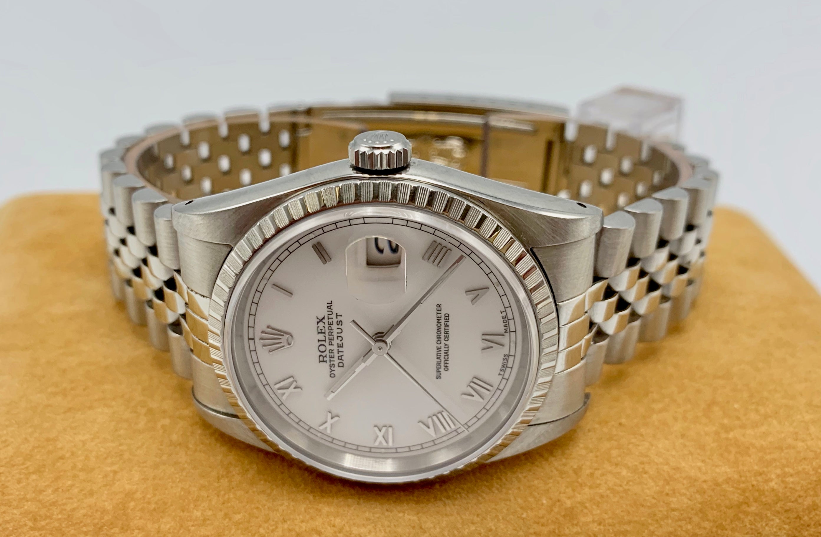 Rolex Datejust 16220 - 1987 - Rolex horloge - Rolex kopen - Rolex heren horloge - Trophies Watches