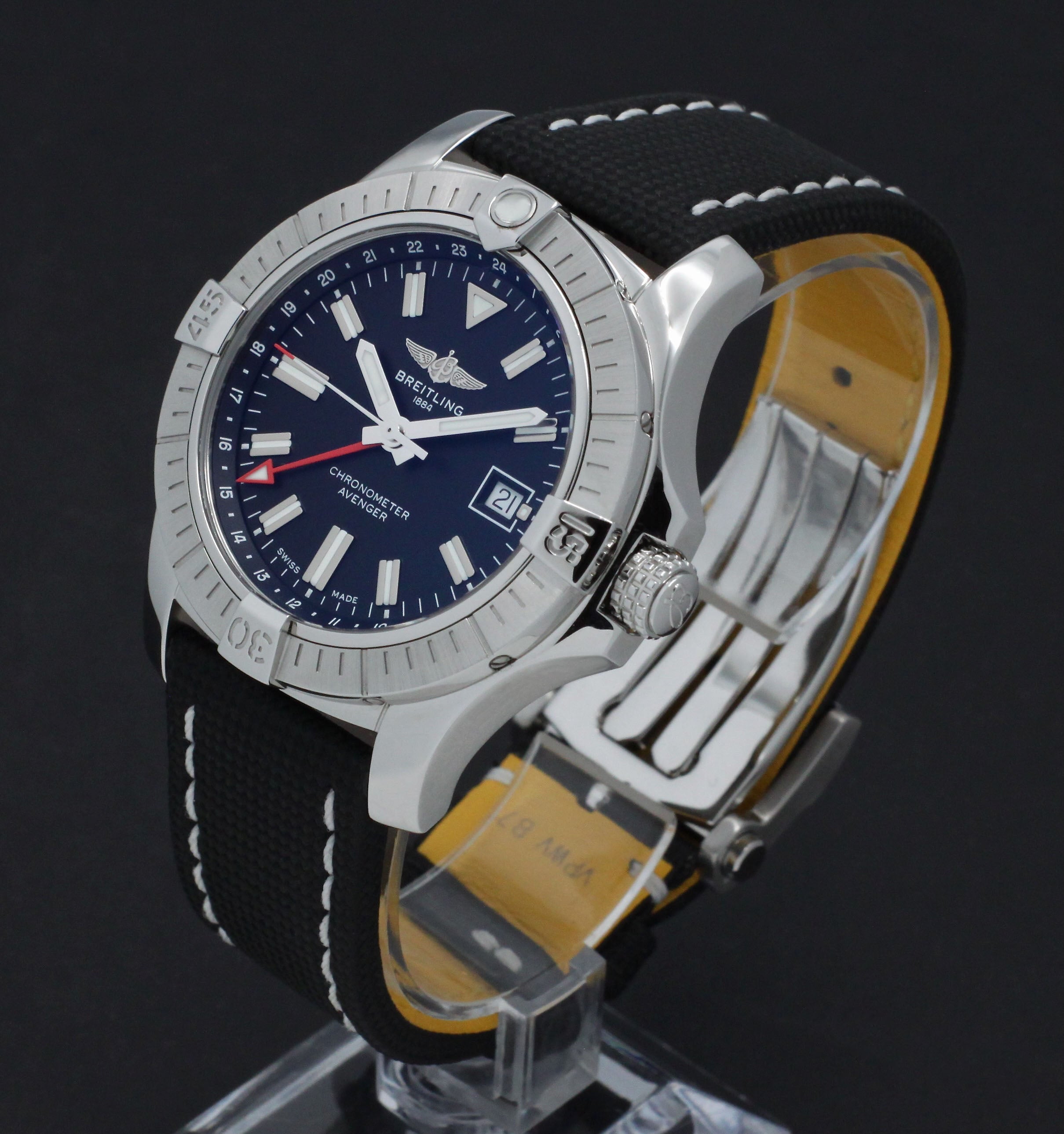 Breitling Avenger GMT A32397101B1 - 2021 - Breitling horloge - Breitling kopen - Breitling heren horloge - Trophies Watches