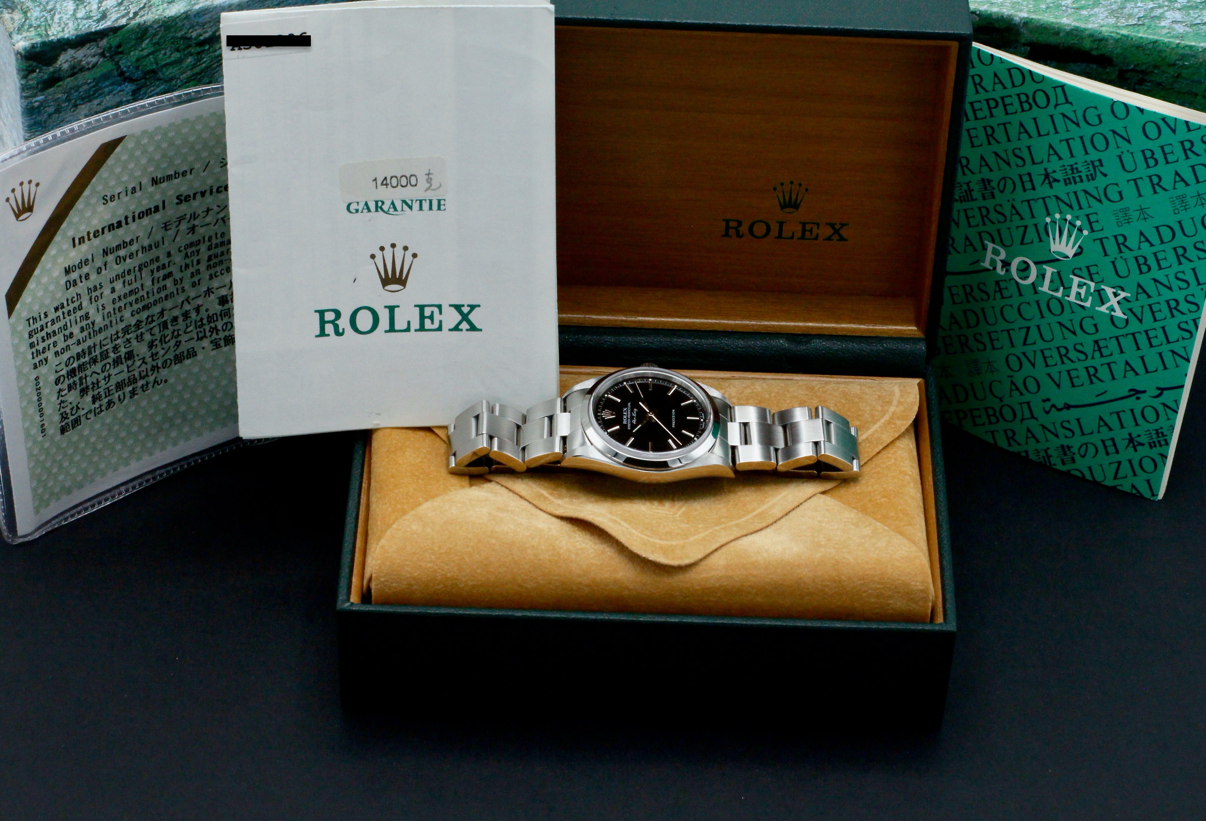 Rolex Air King Precision 14000 - 1999 - Rolex horloge - Rolex kopen - Rolex heren horloge - Trophies Watches