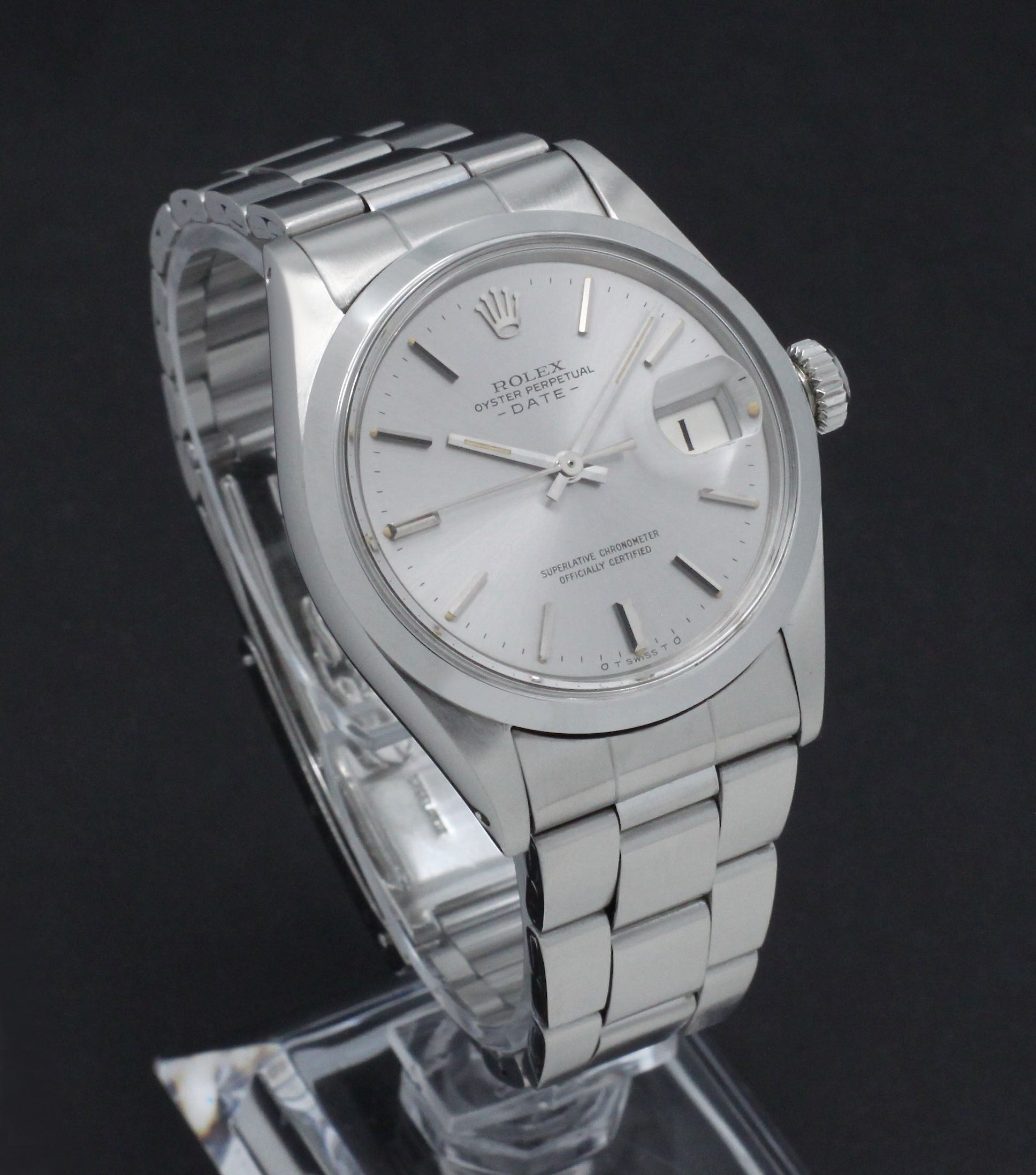 Rolex Oyster Perpetual Date 1500 - 1972 - Sigma Dial - Rolex horloge - Rolex kopen - Rolex heren horloge - Trophies Watches