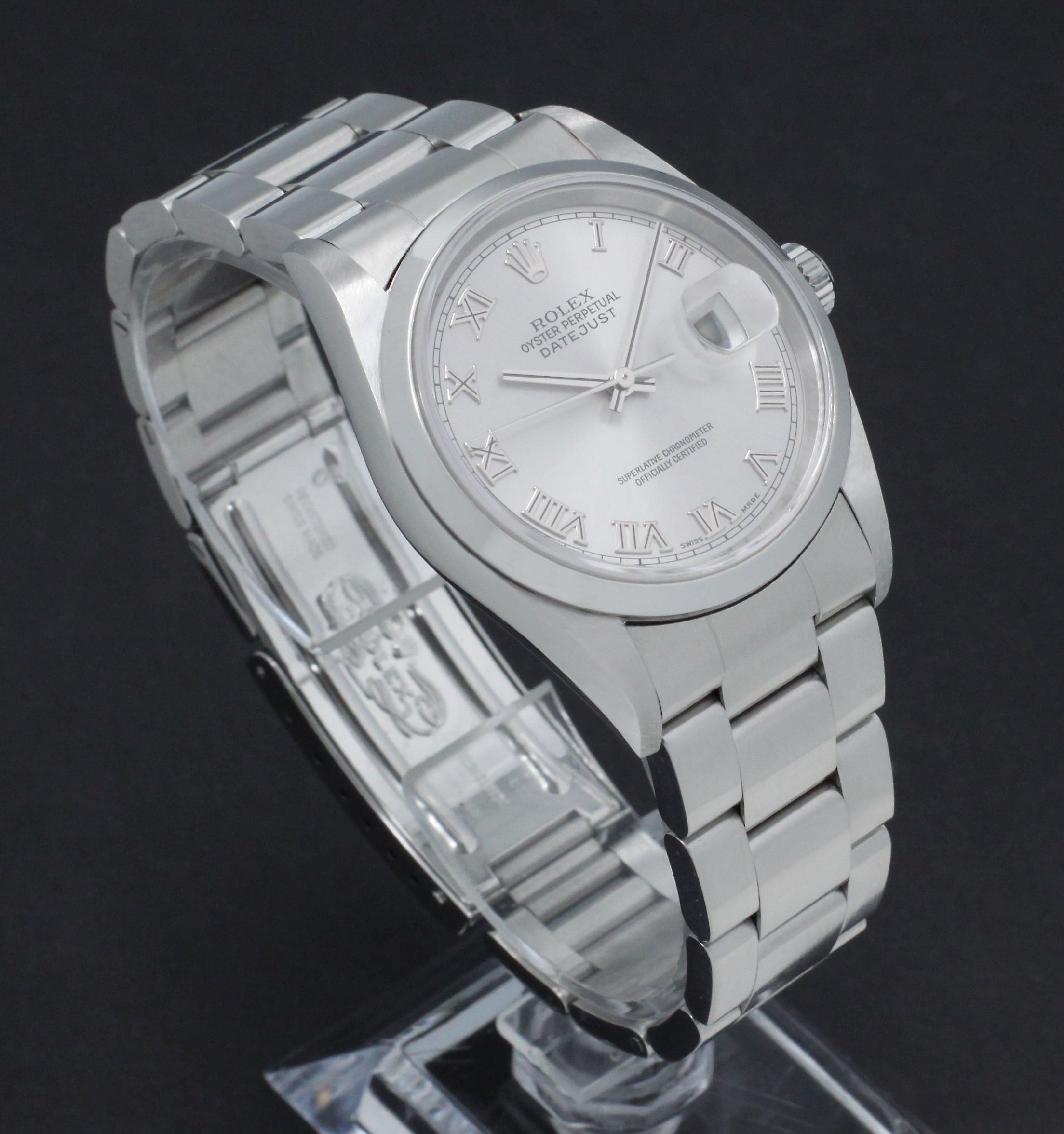 Rolex Datejust 16200 - 2002 - Rolex horloge - Rolex kopen - Rolex heren horloge - Trophies Watches