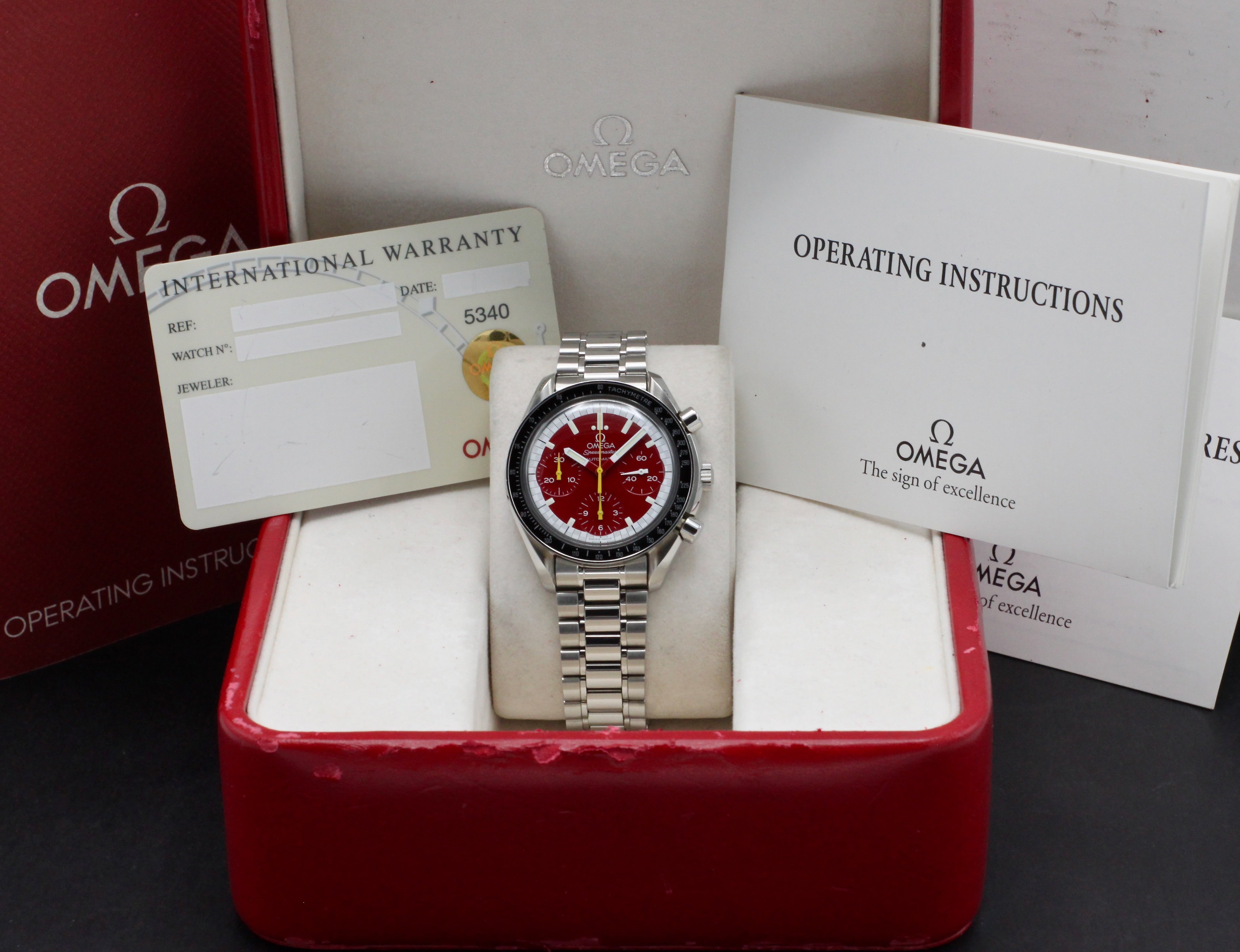 Omega Speedmaster Reduced 3510.61.00 - 1998 - Omega horloge - Omega kopen - Omega heren horloge - Trophies Watches