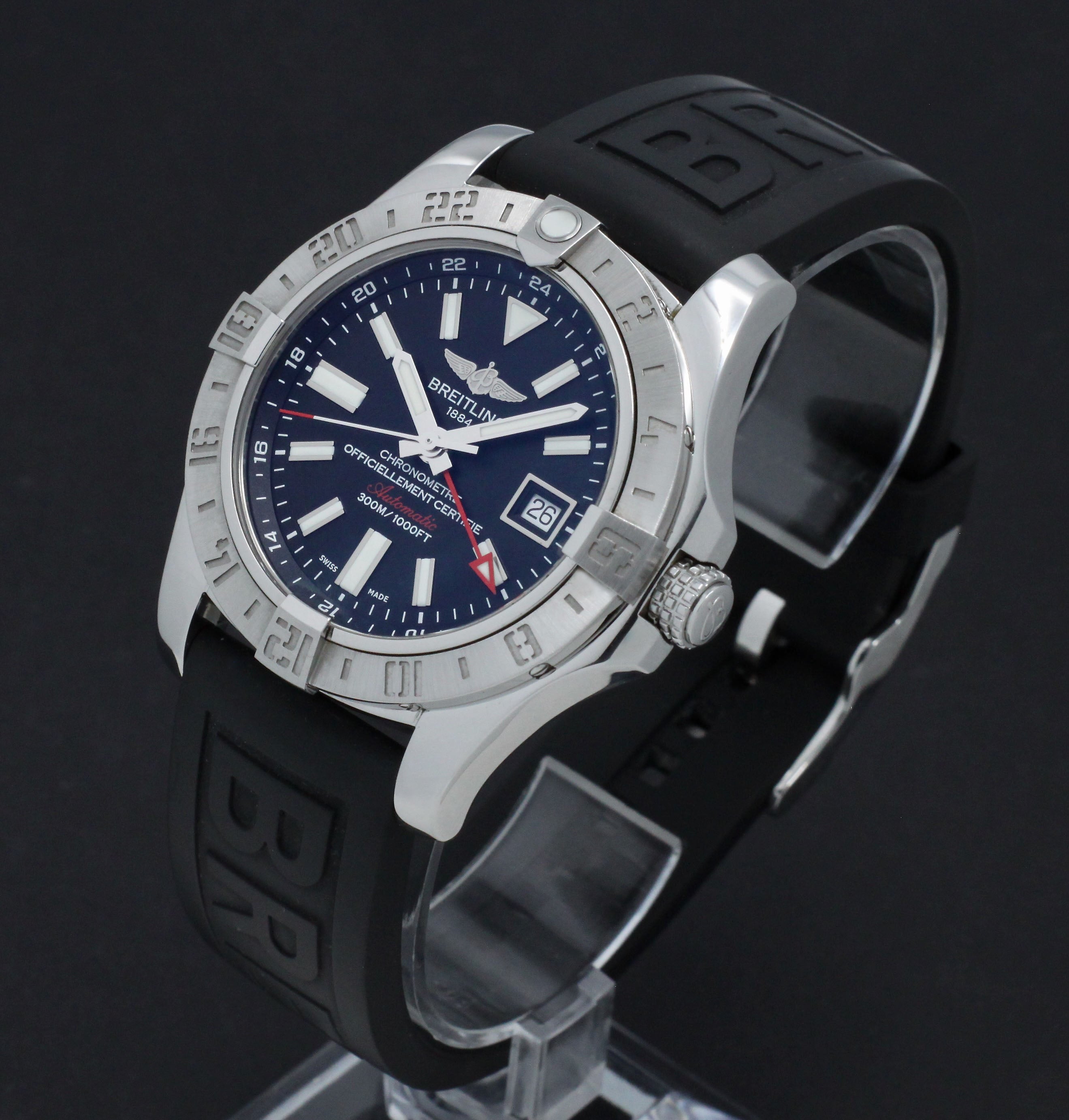 Breitling Avenger II GMT A32390 - 2017 - Breitling horloge - Breitling kopen - Breitling heren horloge - Trophies Watches