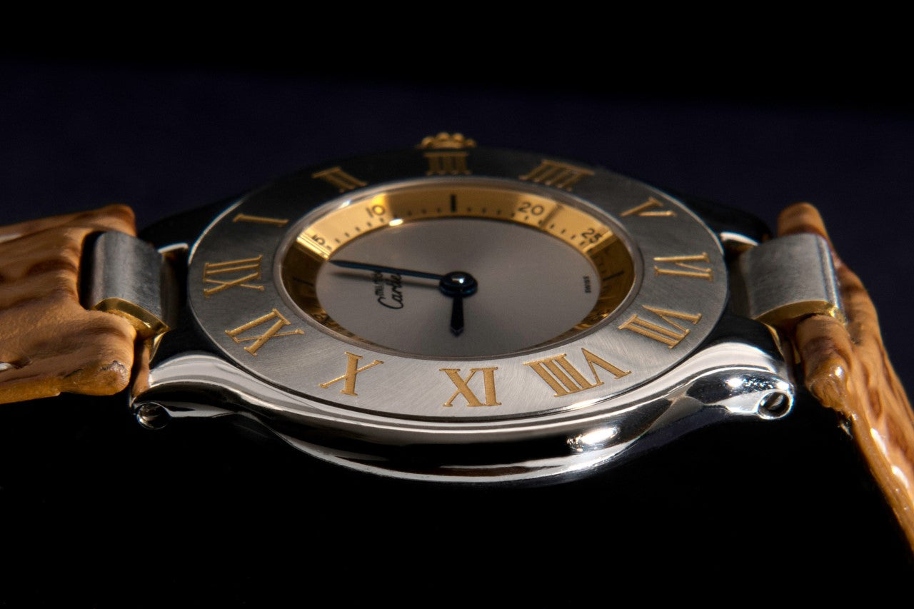 Cartier Must de Cartier 21 1330 - Cartier horloge - Cartier kopen - Cartier dames horloge - Trophies Watches