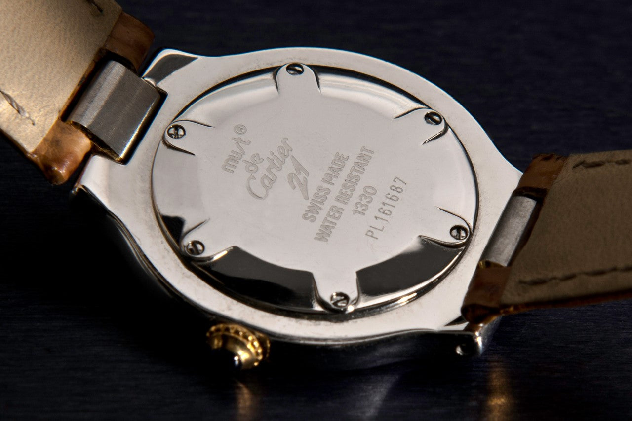 Cartier Must de Cartier 21 1330 - Cartier horloge - Cartier kopen - Cartier dames horloge - Trophies Watches