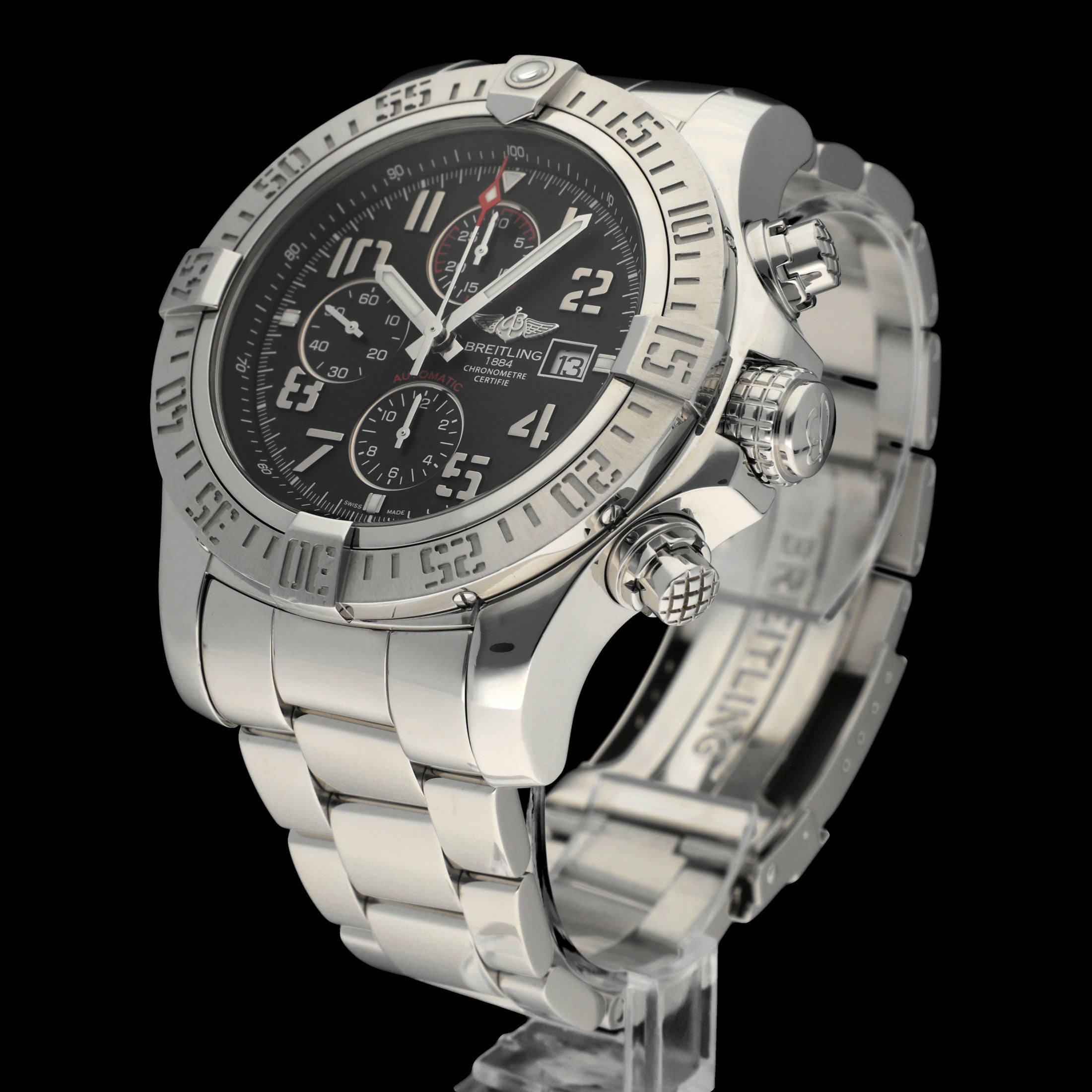 Breitling Super Avenger II A13371 - 2015 - Breitling horloge - Breitling kopen - Breitling heren horloge - Trophies Watches