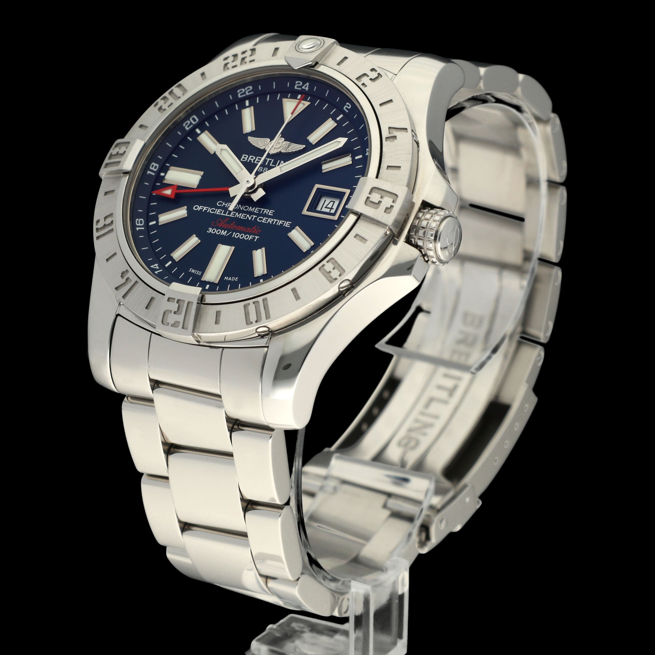 Breitling Avenger II GMT A32390 - 2018 - Breitling horloge - Breitling kopen - Breitling heren horloge - Trophies Watches