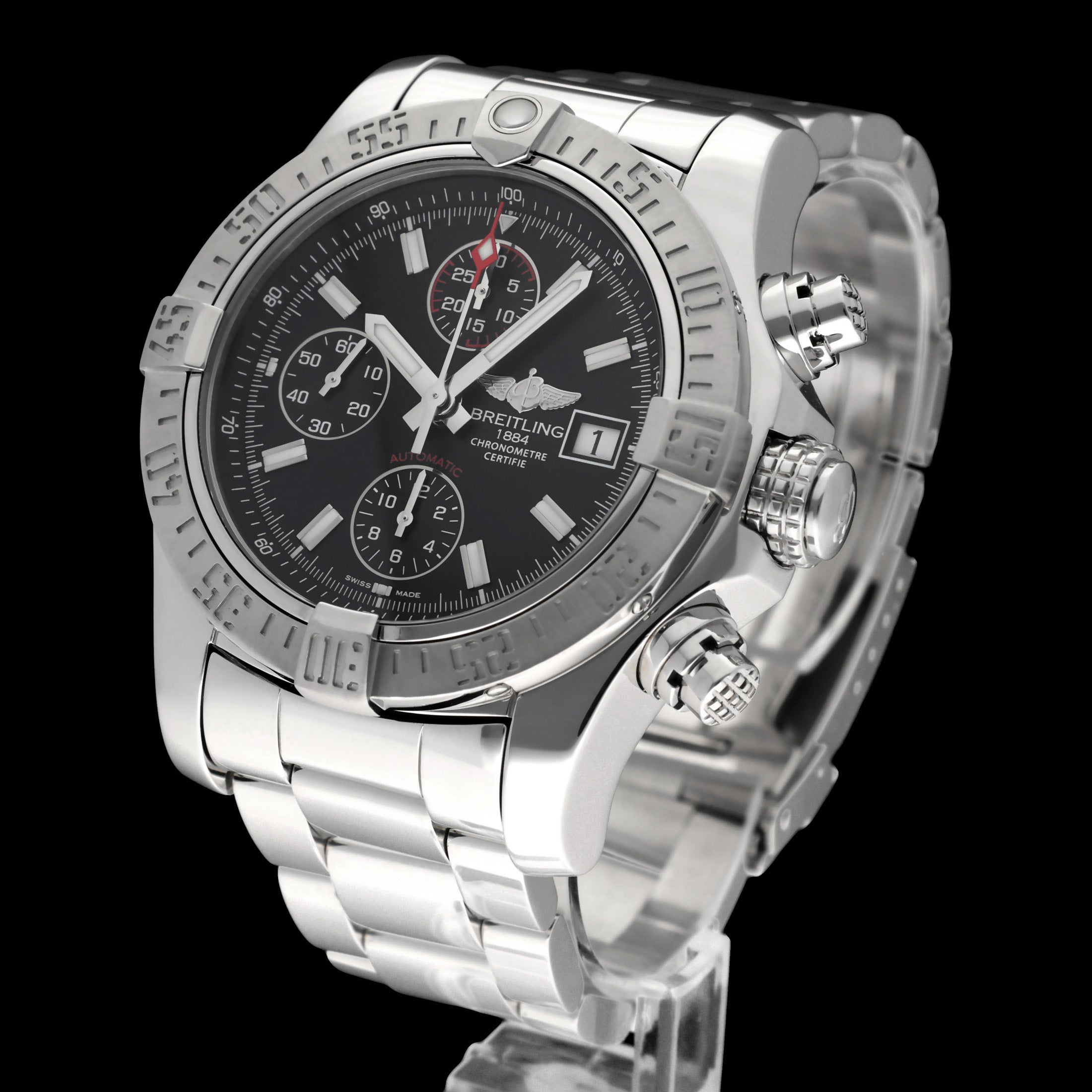 Breitling Avenger II A13381 - 2014 - Breitling horloge - Breitling kopen - Breitling heren horloge - Trophies Watches
