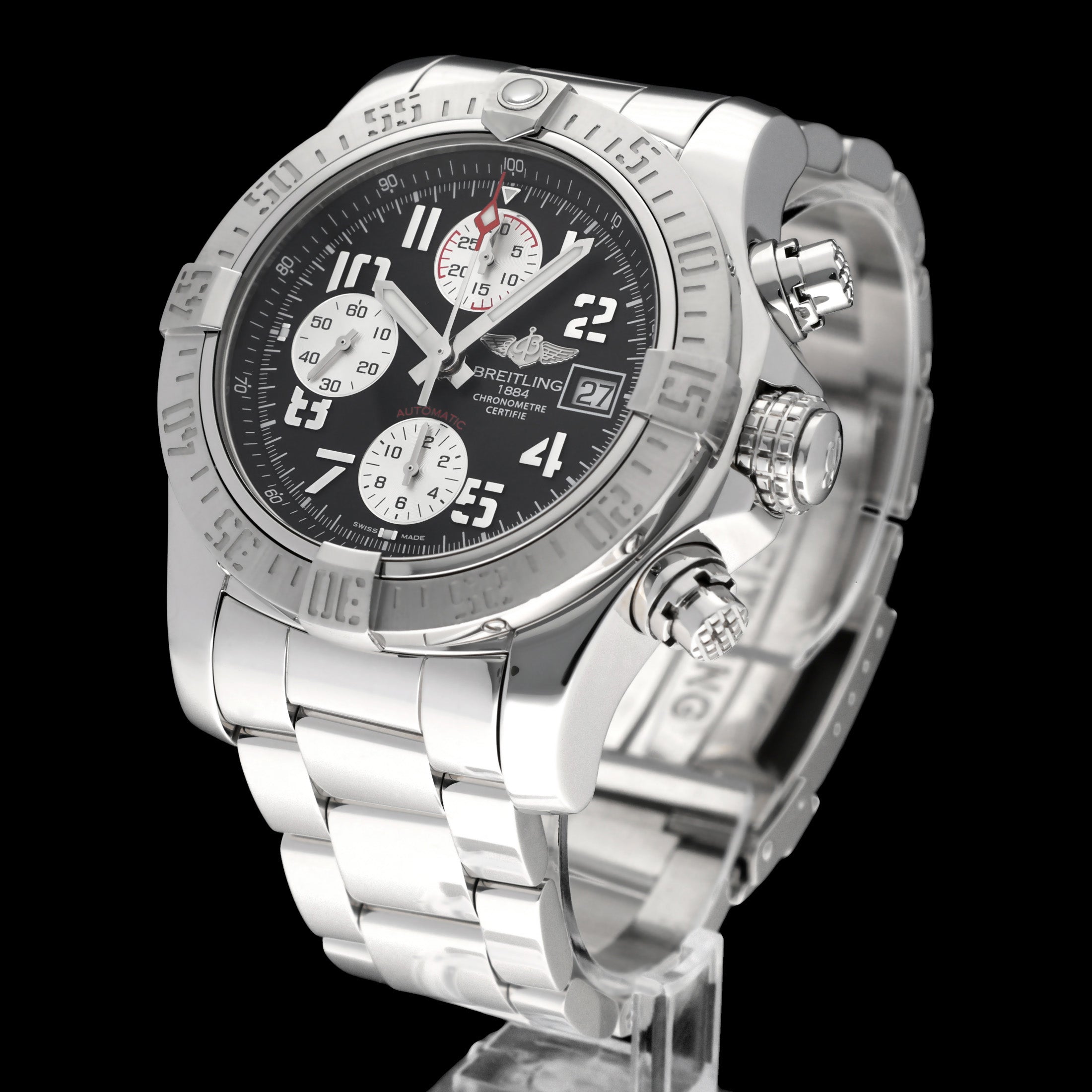 Breitling Avenger II A13381 - 2016 - Breitling horloge - Breitling kopen - Breitling heren horloge - Trophies Watches