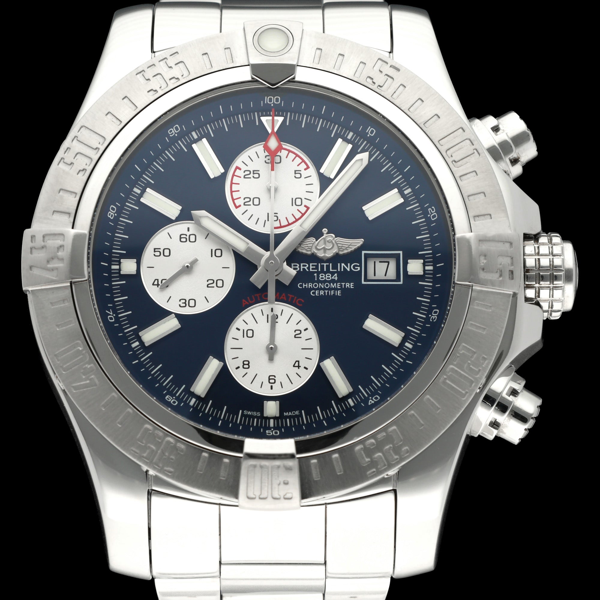 Breitling Super Avenger II A13371 - 2019 - Breitling horloge - Breitling kopen - Breitling heren horloge - Trophies Watches