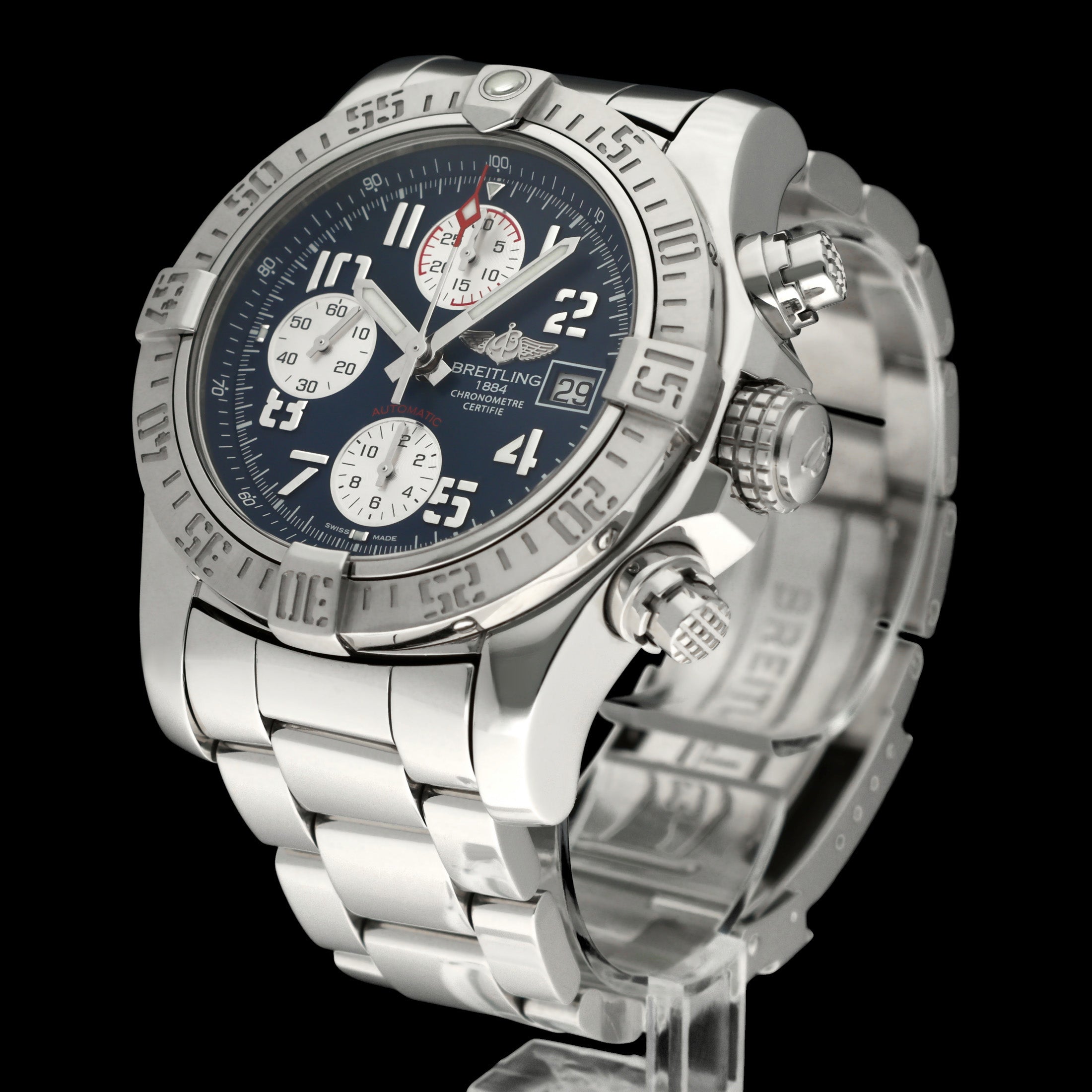 Breitling Avenger II A13381 - 2014 - Breitling horloge - Breitling kopen - Breitling heren horloge - Trophies Watches