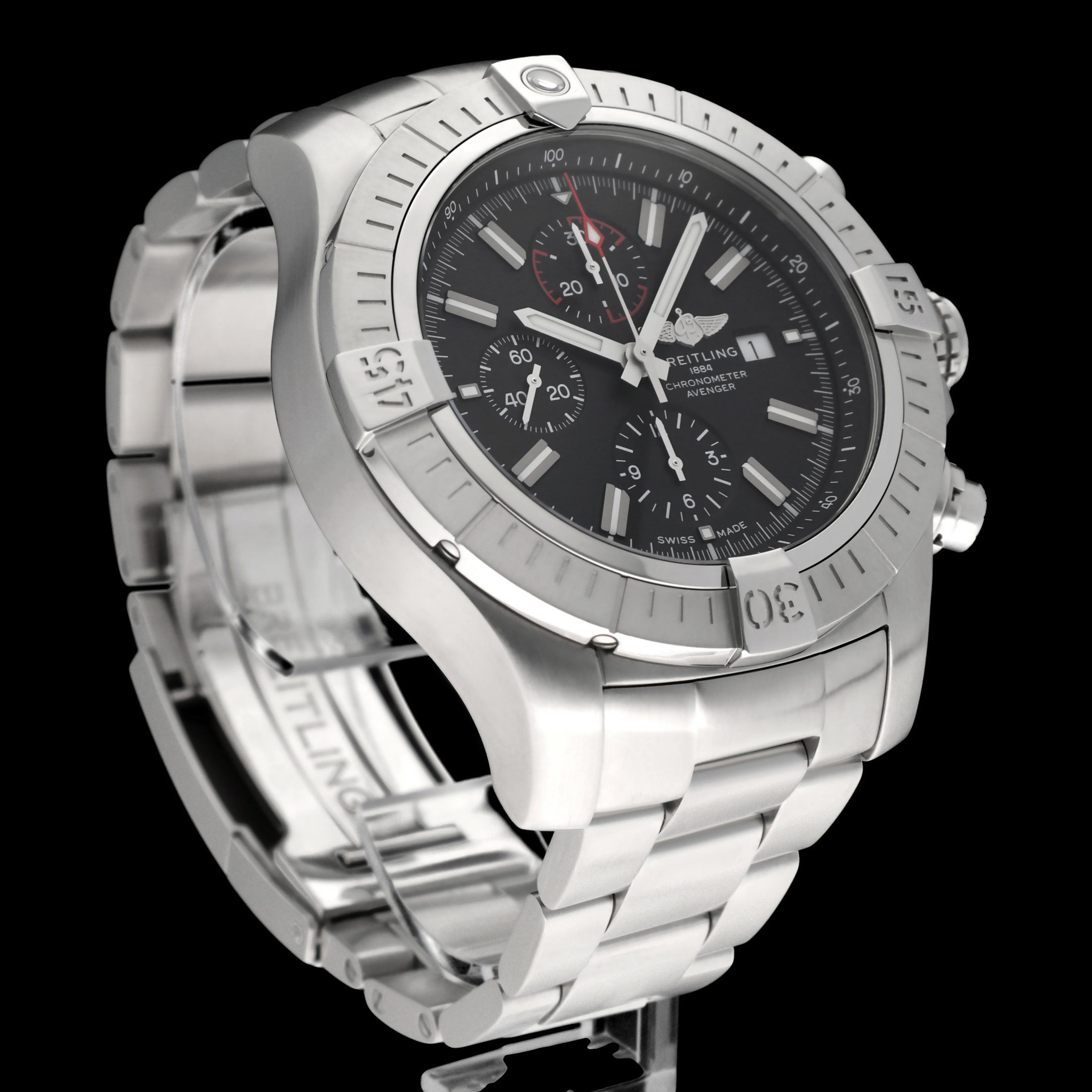 Breitling Super Avenger II A13375 - 2022 - Breitling horloge - Breitling kopen - Breitling heren horloge - Trophies Watches
