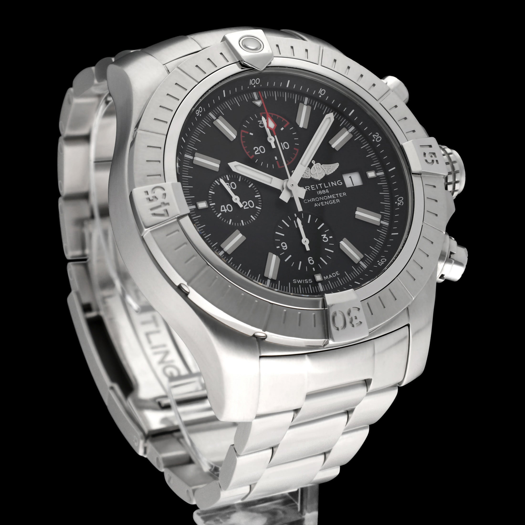 Breitling Super Avenger II A13375 - 2022 - Breitling horloge - Breitling kopen - Breitling heren horloge - Trophies Watches