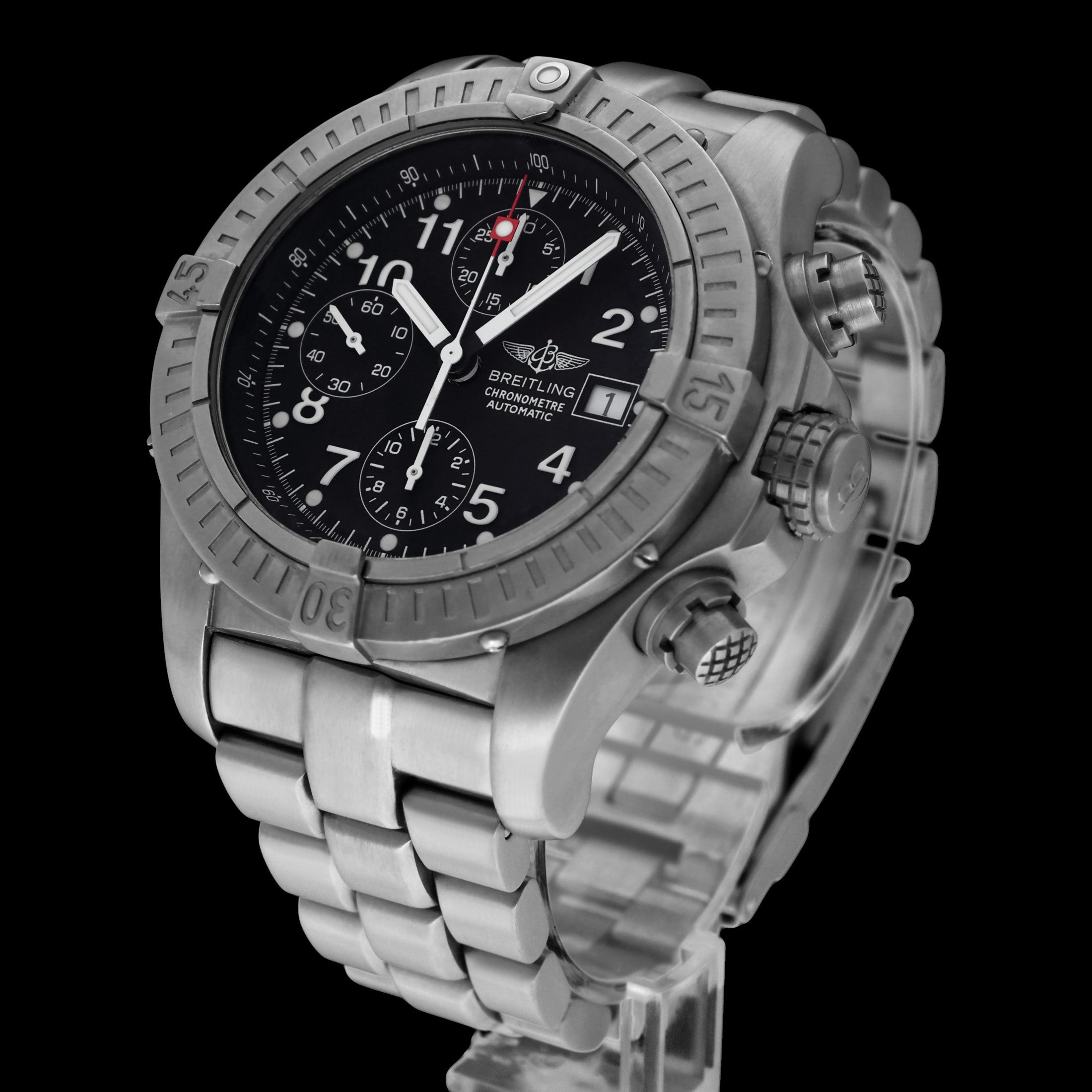 Breitling Avenger E13360 - 2000 - Breitling horloge - Breitling kopen - Breitling heren horloge - Trophies Watches