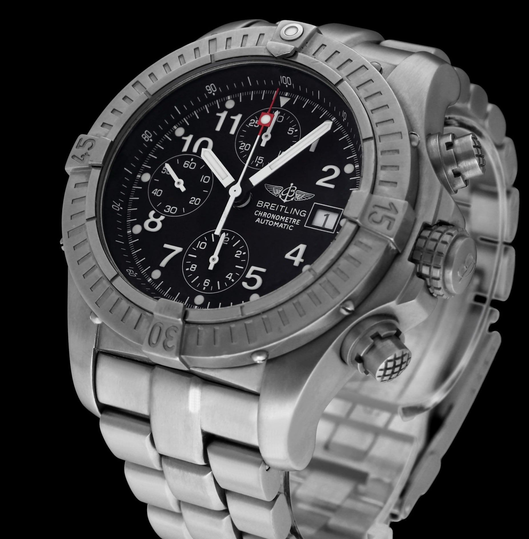 Breitling Avenger E13360 - 2000 - Breitling horloge - Breitling kopen - Breitling heren horloge - Trophies Watches